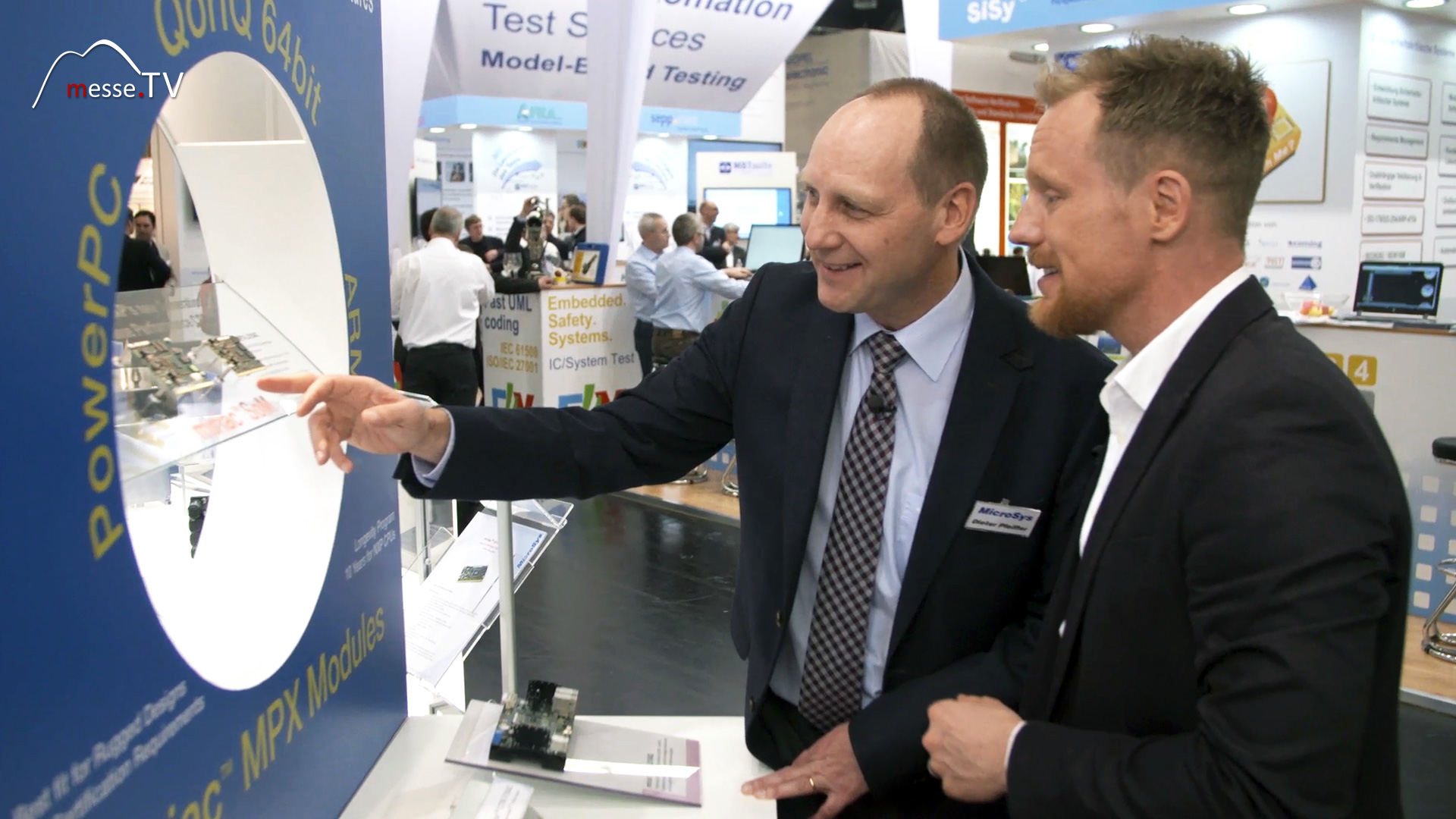 Microsys Managing Director Dieter Pfeiffer interview with Klas Boemecke