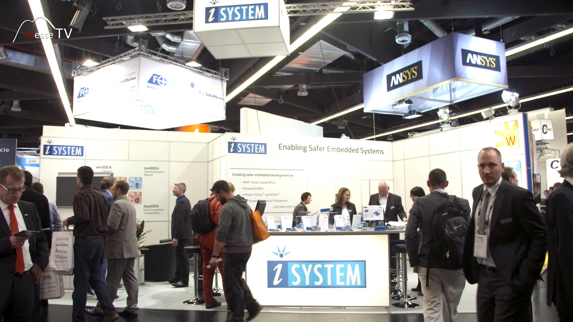 Trade fair appearance iSystem embedded world Nuremberg