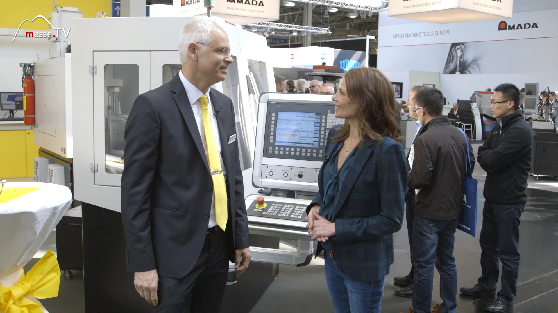 MesseTV Reporting Kirner Grinding machines