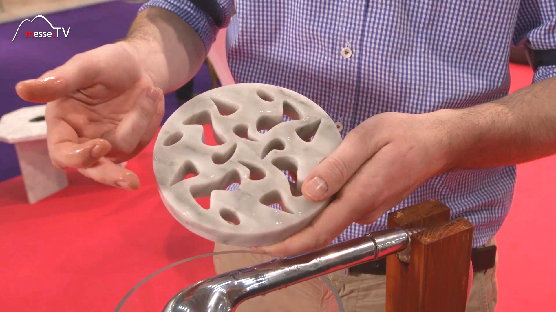 Bathroom design drain shower marble granite Monachia Design