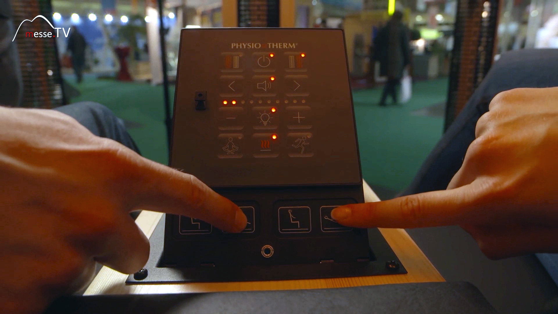 Control infrared cabin Physiotherm