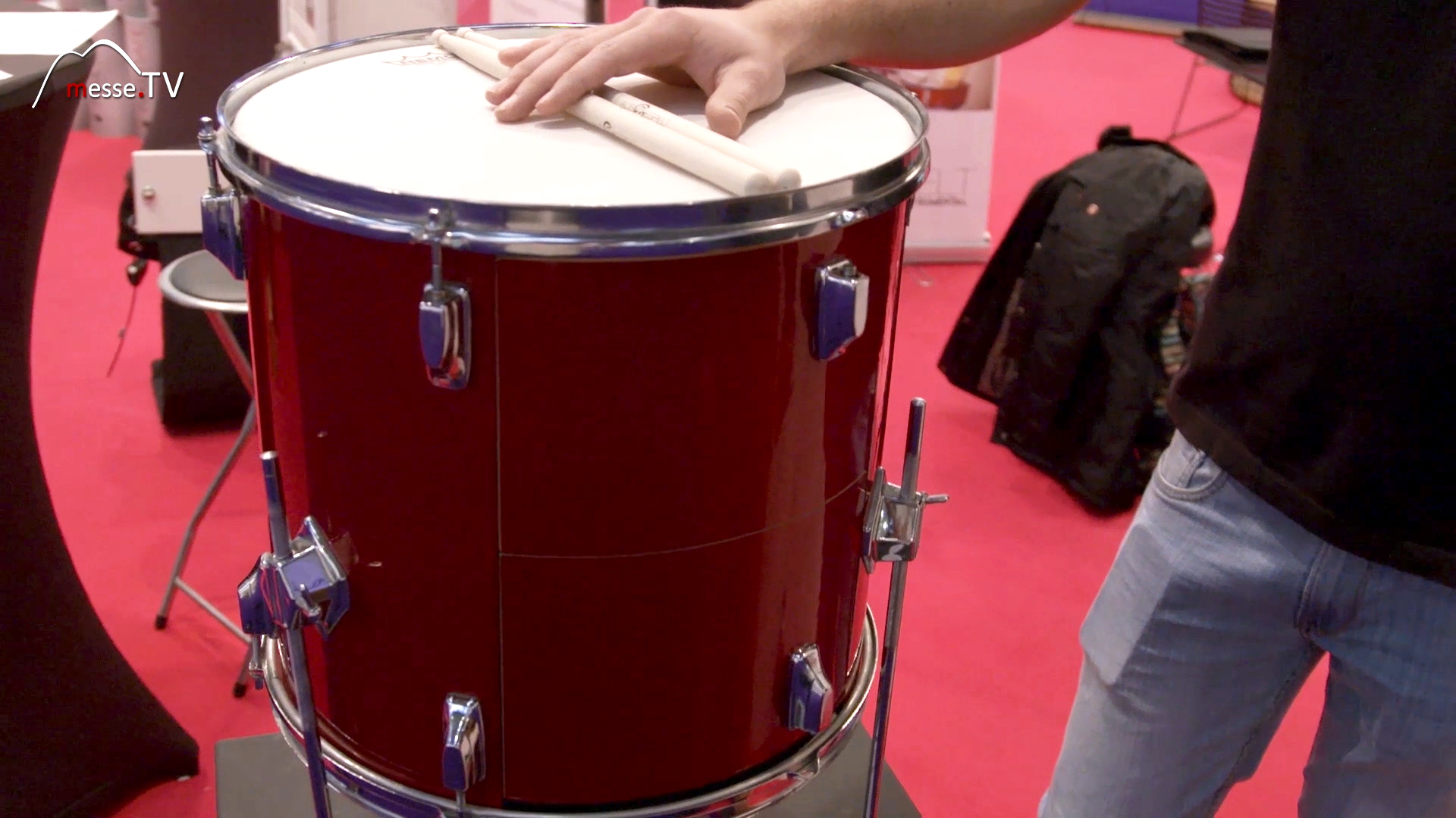 Drum converted into a chest of drawers Ausgespielt