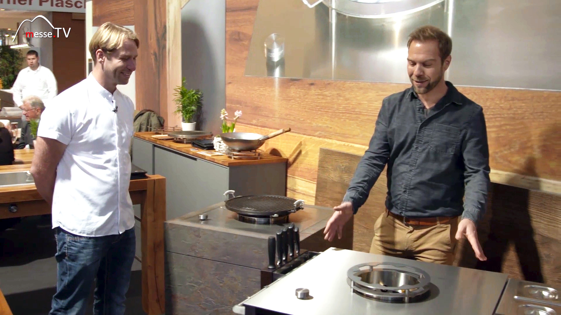 Trade fair article Wok burner Gas hob Bofun