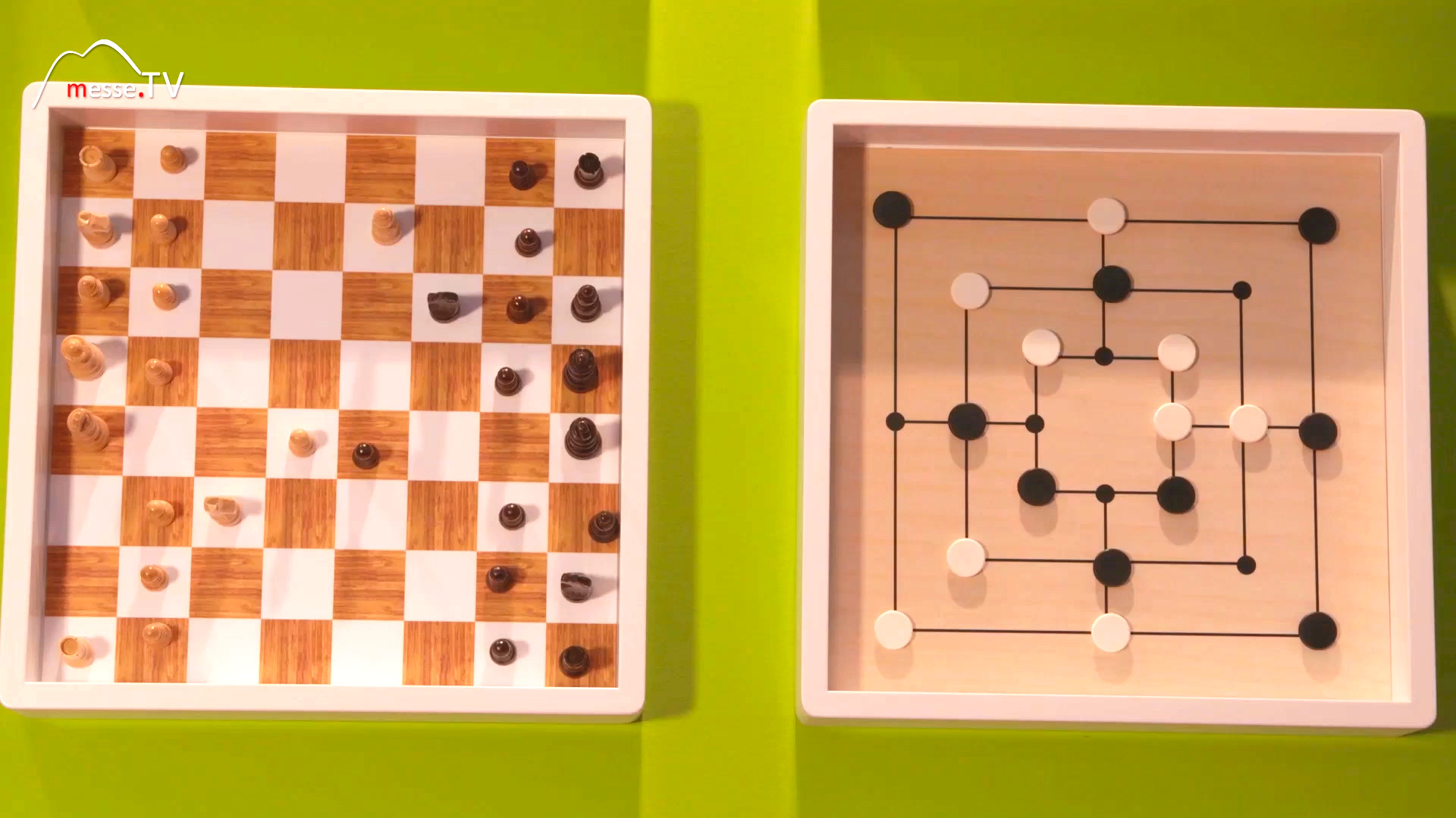 Wall decoration chessboard Nine Mens Morris game Wallapp