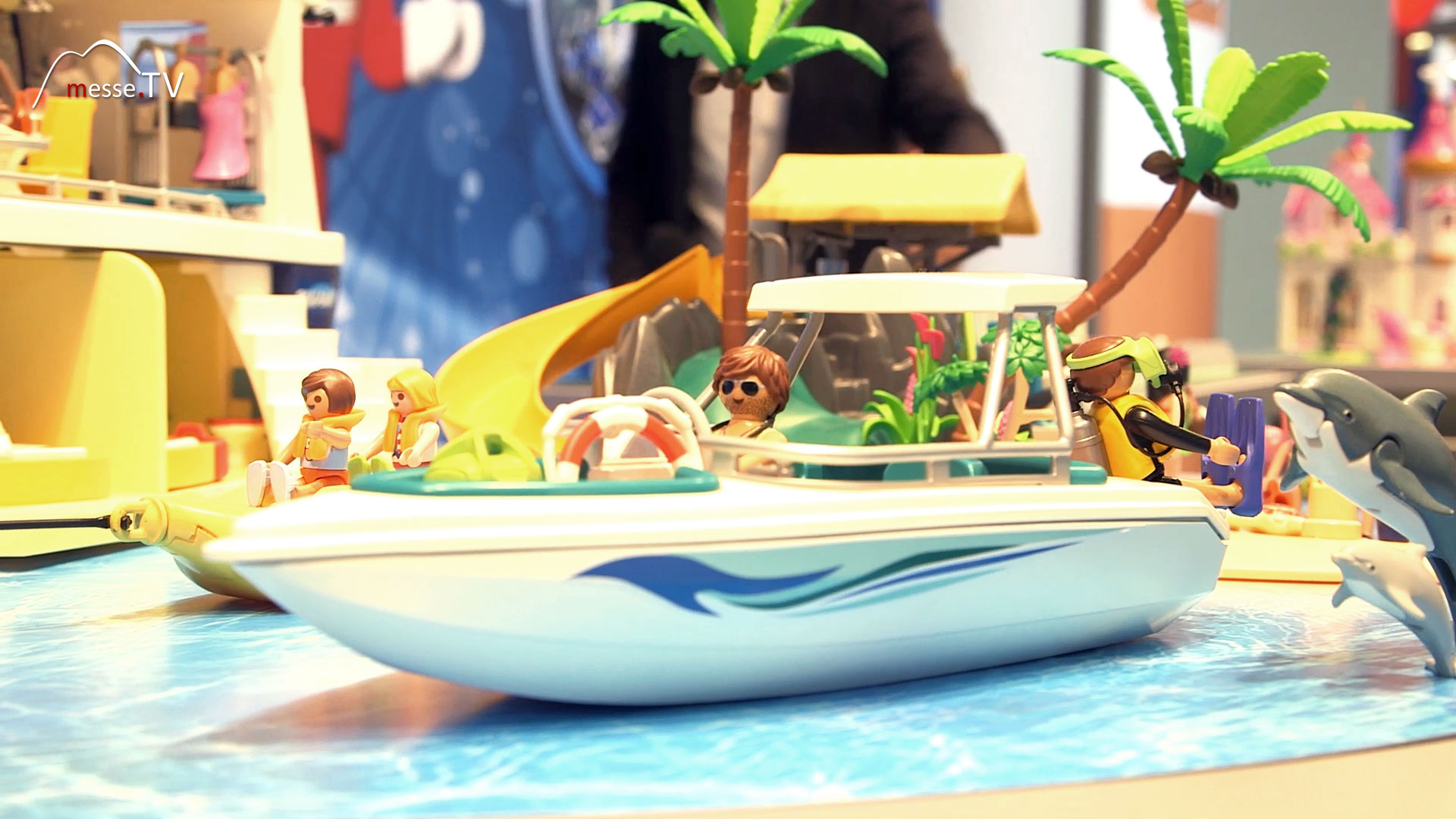 Speedboat Diving Playmobil