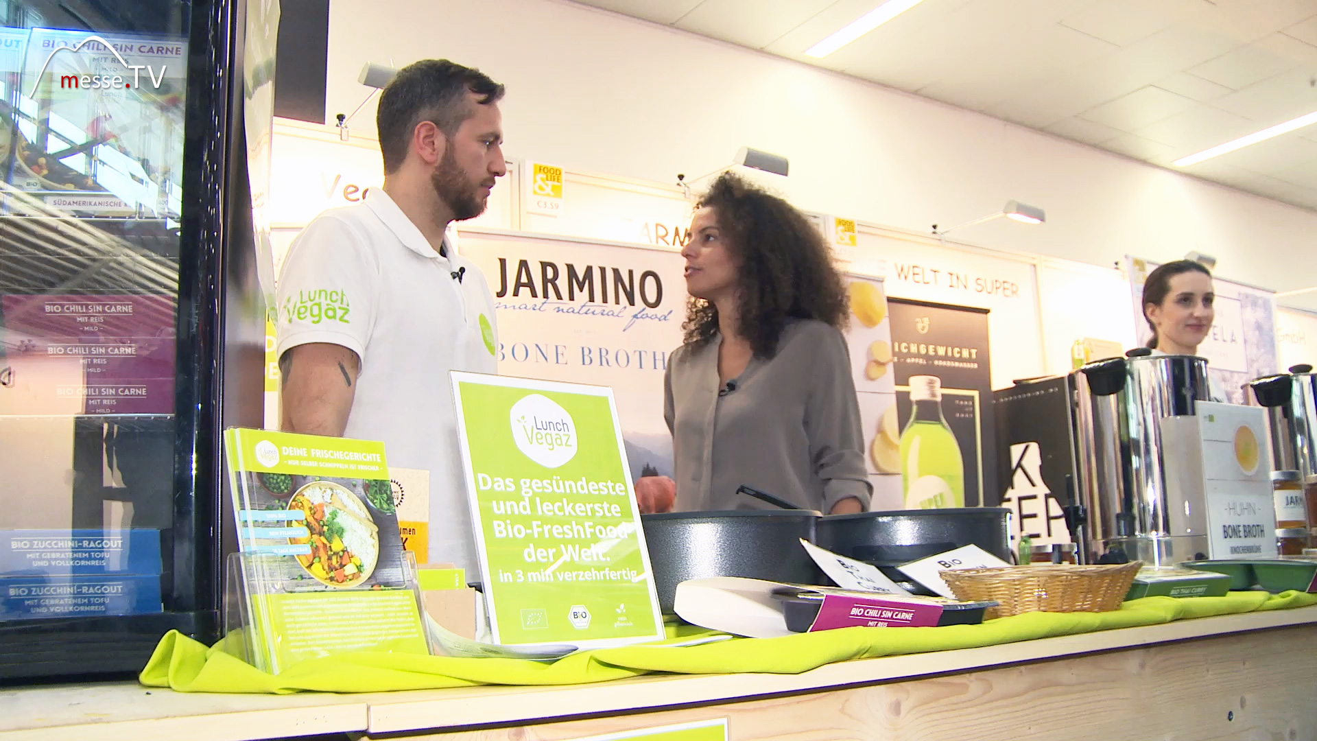 TV Interview Daniel Heinrich Lunch Vegaz Food Life 2017