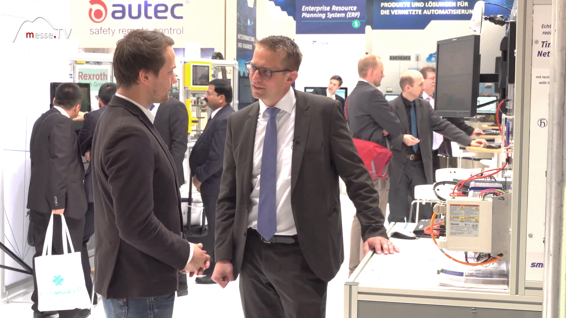 MesseTV Reporting Bosch Rexroth Automation Systems Hannover Fair 
