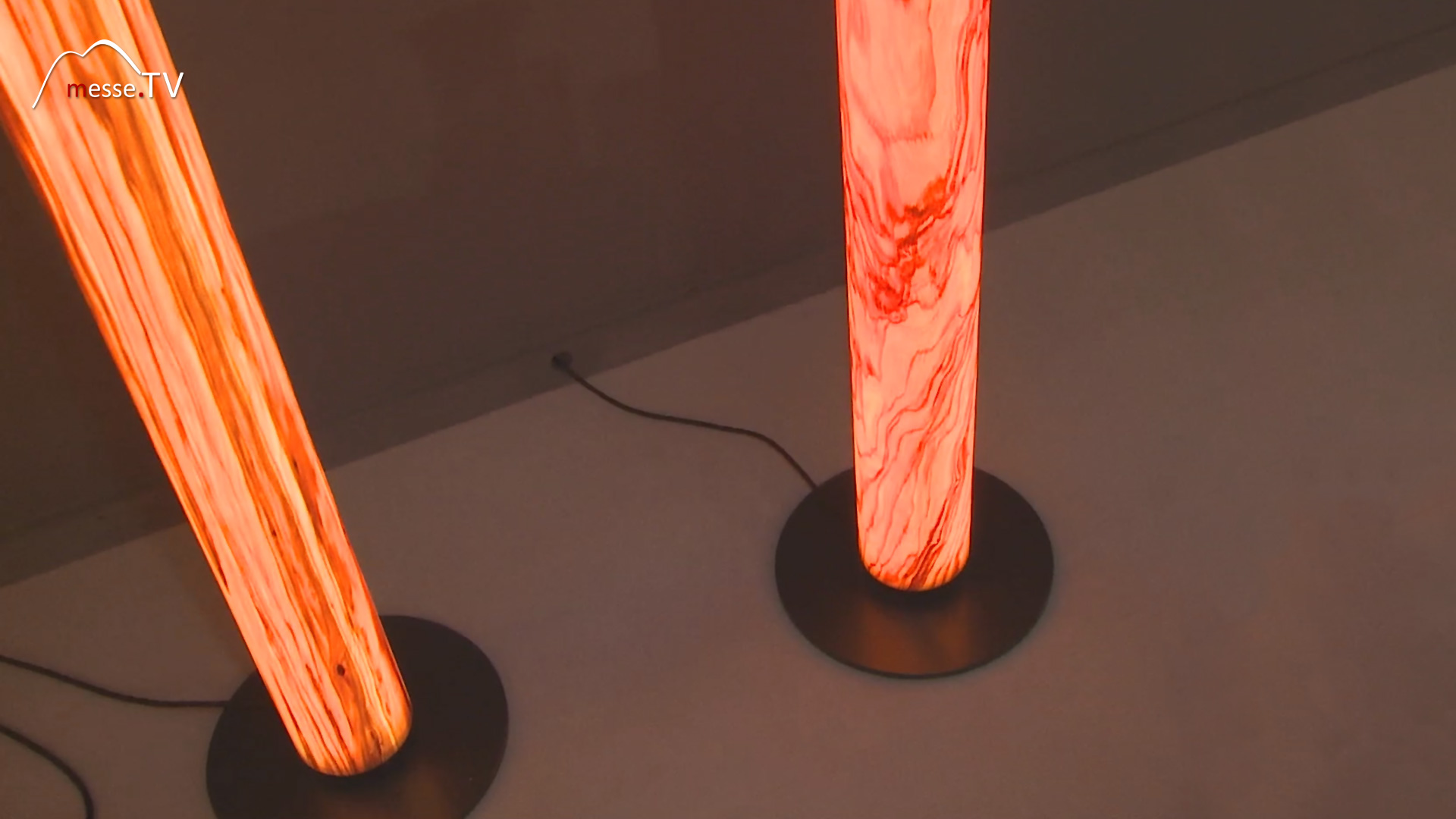 Floor lamps Wood veneer Exclusive design Home Crafts 2017