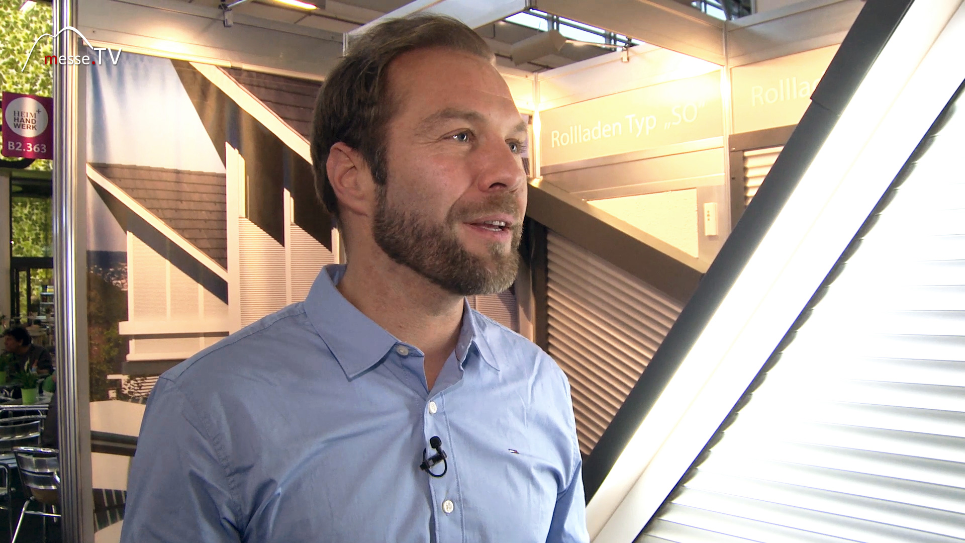 Interview Schanz roller shutter systems trade fair TV Home and Craft 2017