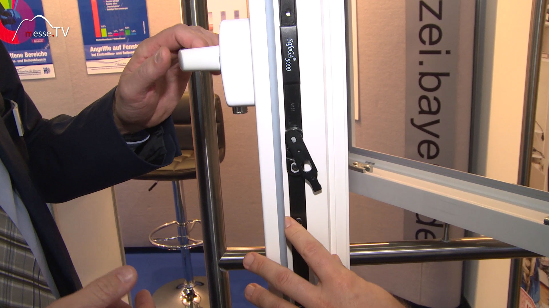 Protection through burglar resistant windows