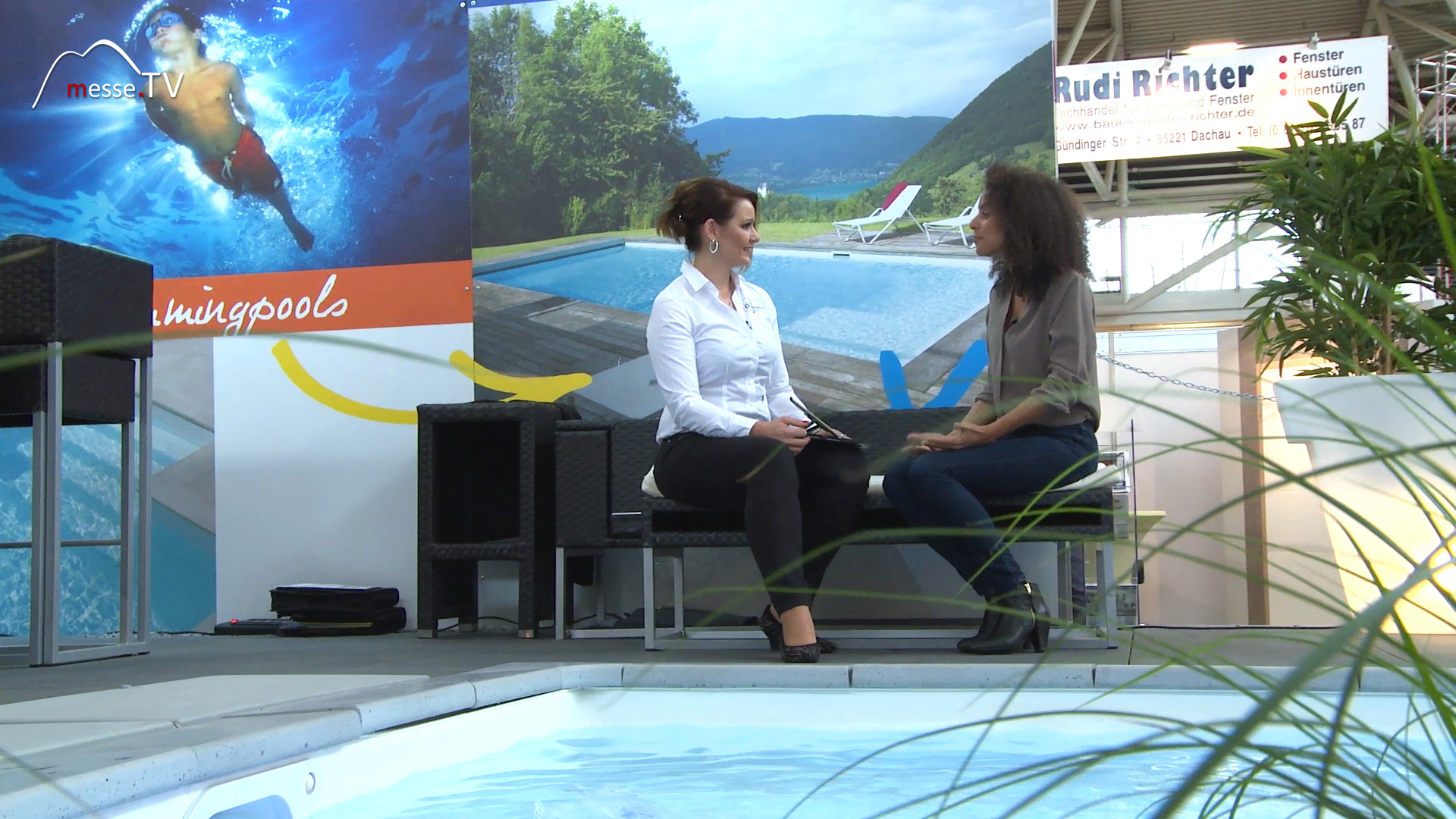 Trade Fair TV report Desjoyaux Pools Home and Crafts Munich