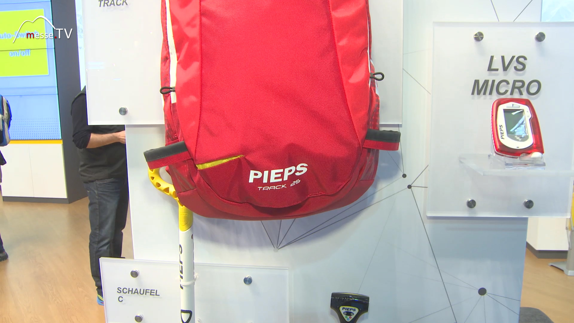 Avalanche beeper from PIEPS for alpine sports friends