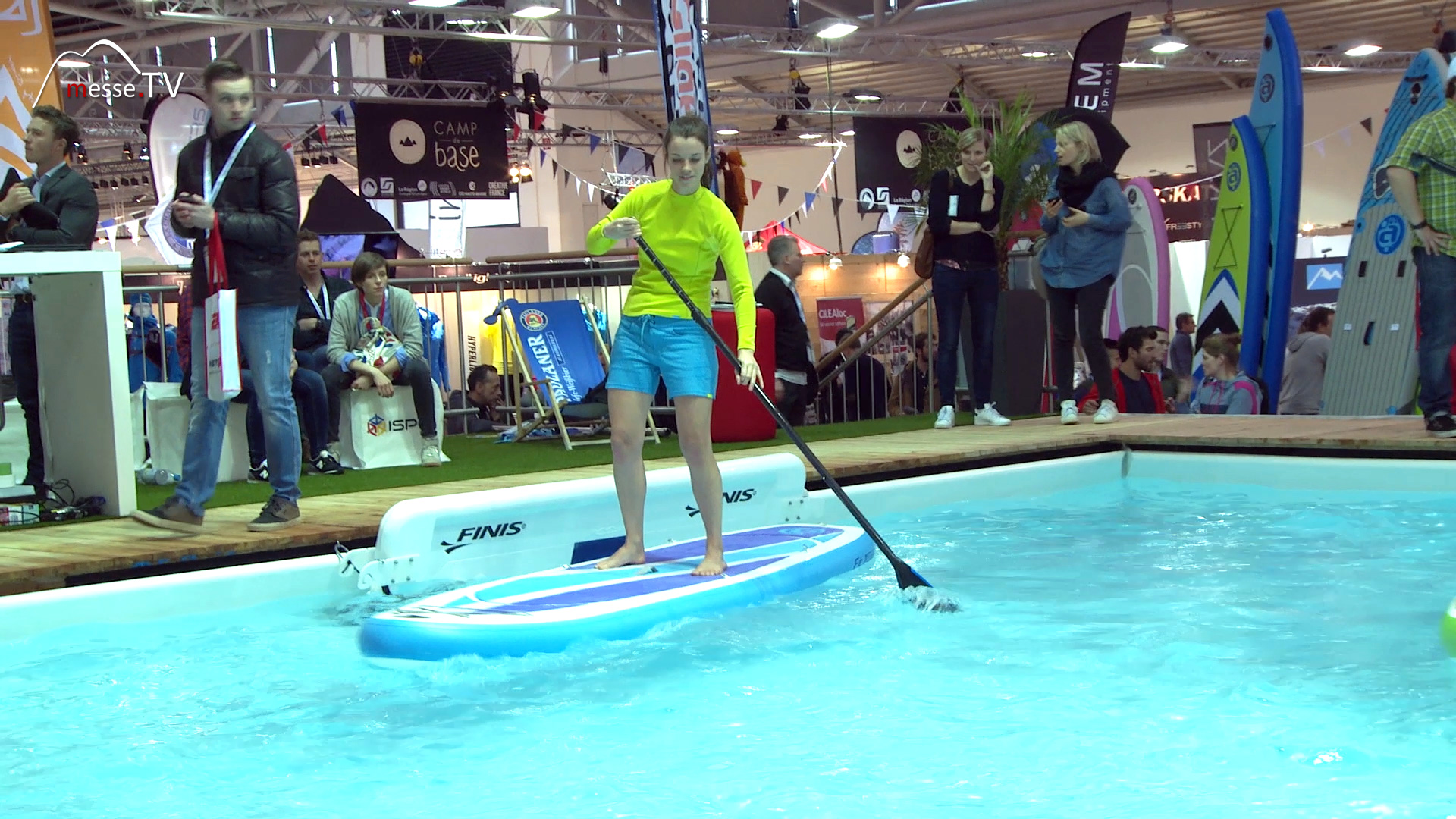 Stand up Paddling Ispo Fair Munich