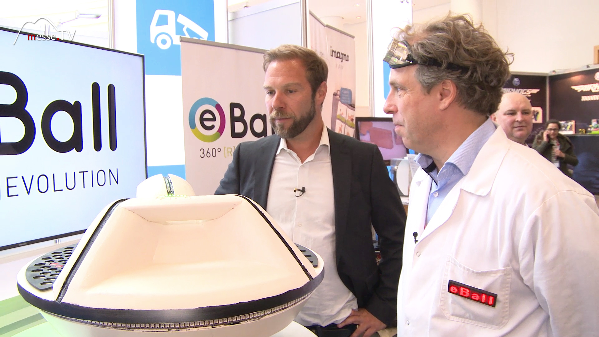 MesseTV Interview with eBall inventor Uli Sambeth