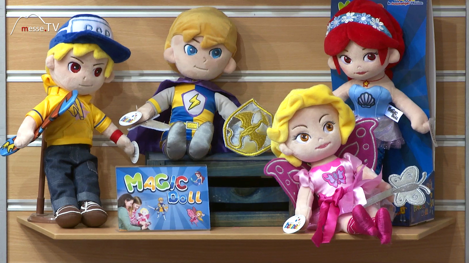 Magic Doll figures Heunec Spielwarenmesse