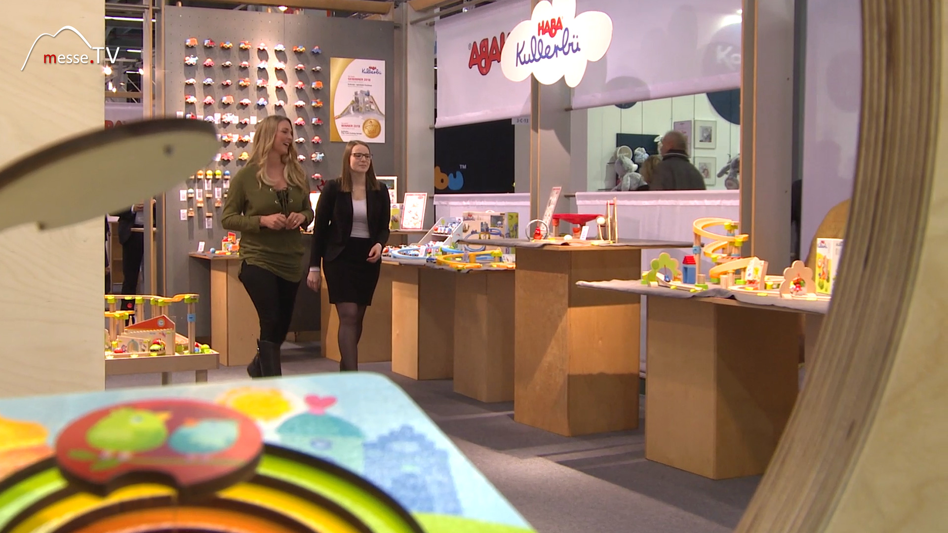 MesseTV contribution Haba Kullerbue Spielwarenmesse