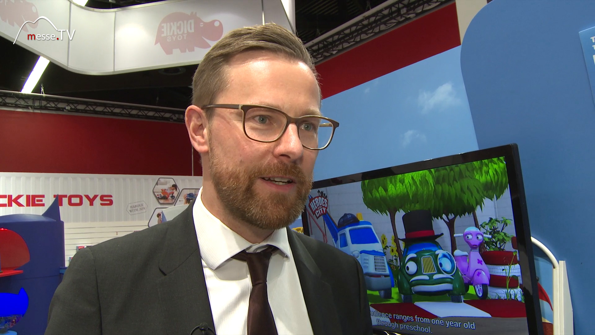 MesseTV interview Dickie Toys Alexander Loehr Spielwarenmesse