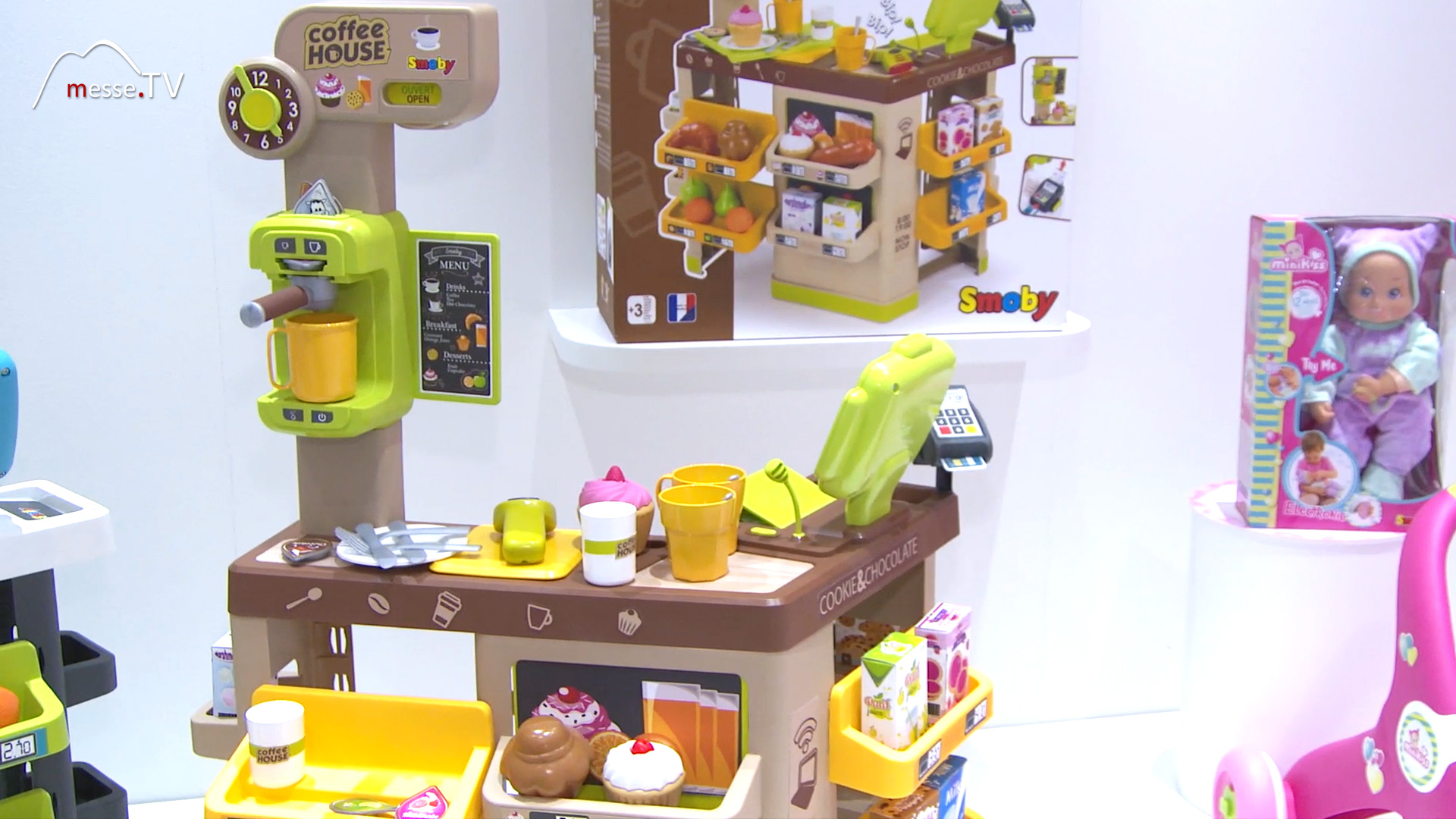 coffee house childrens toy shop Smoby Spielwarenmesse