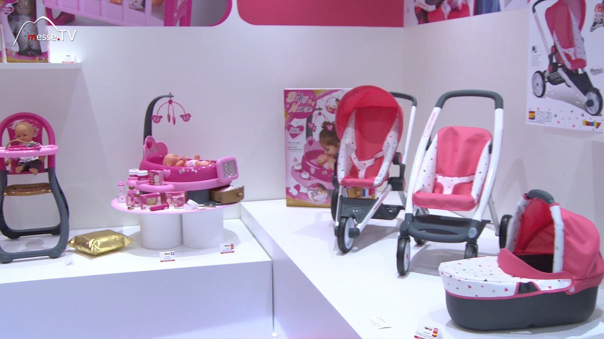 dolls pram Smoby Spielwarenmesse