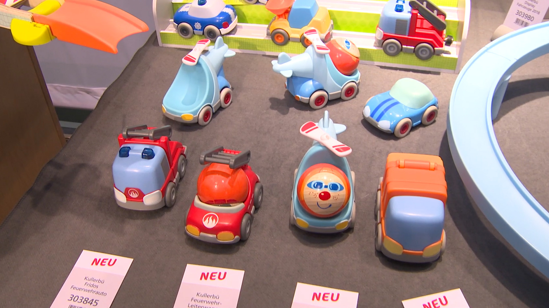 vehicles childrens play area Kullerbue Haba