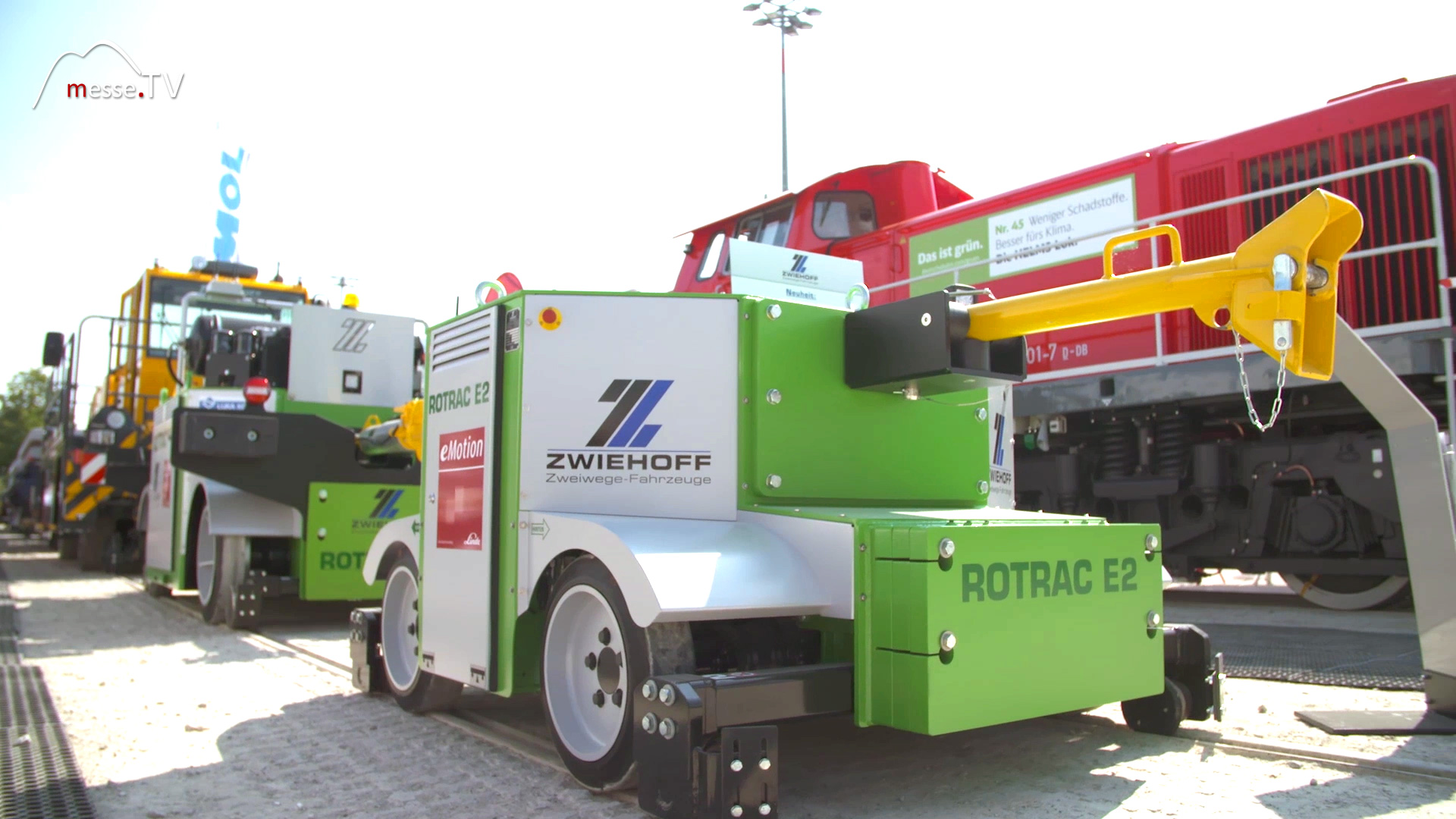 ZWIEHOFF Two way vehicles rail and road transport logistic 2019 Munich