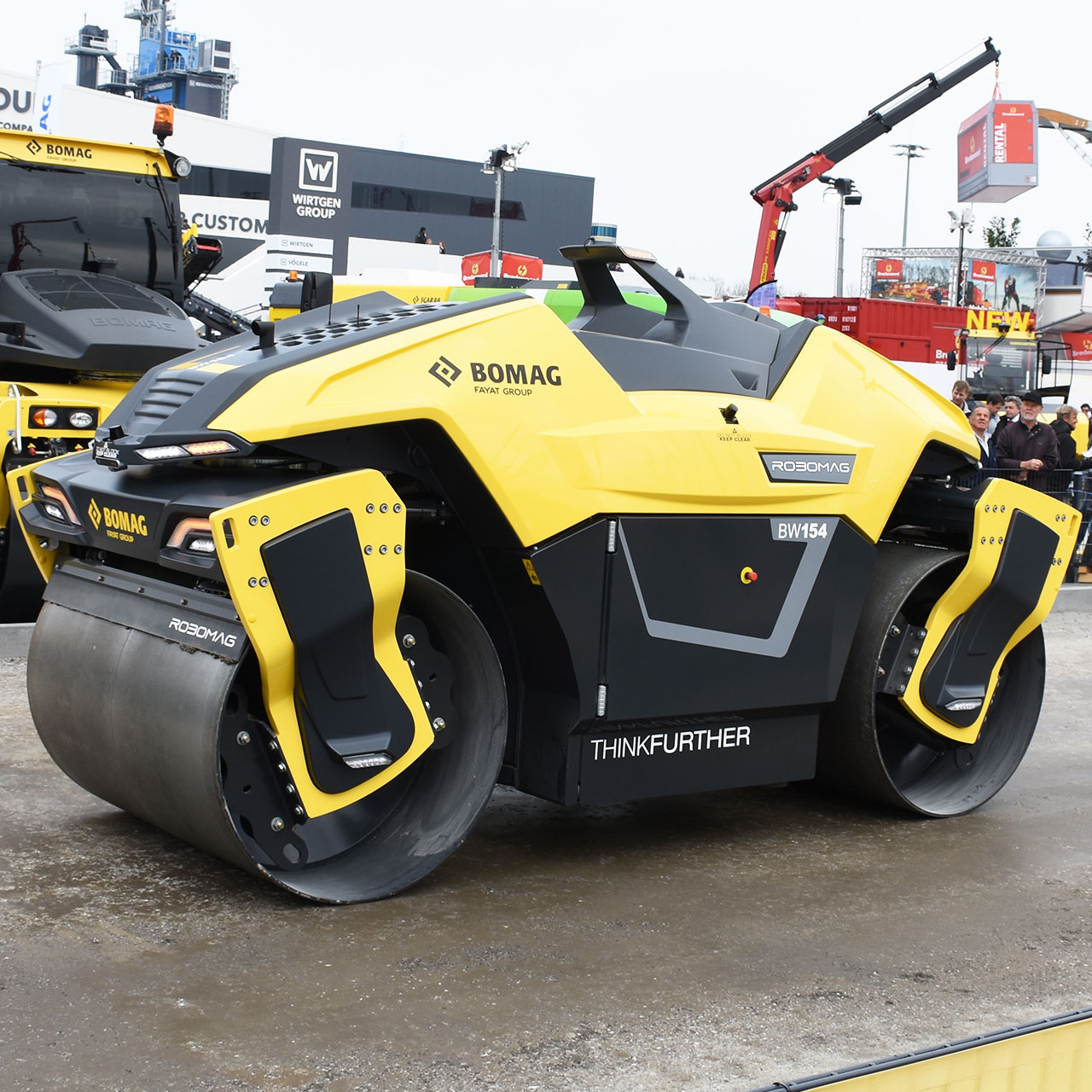 Bomag Robomag BW 154 Tandemwalze bauma 2019