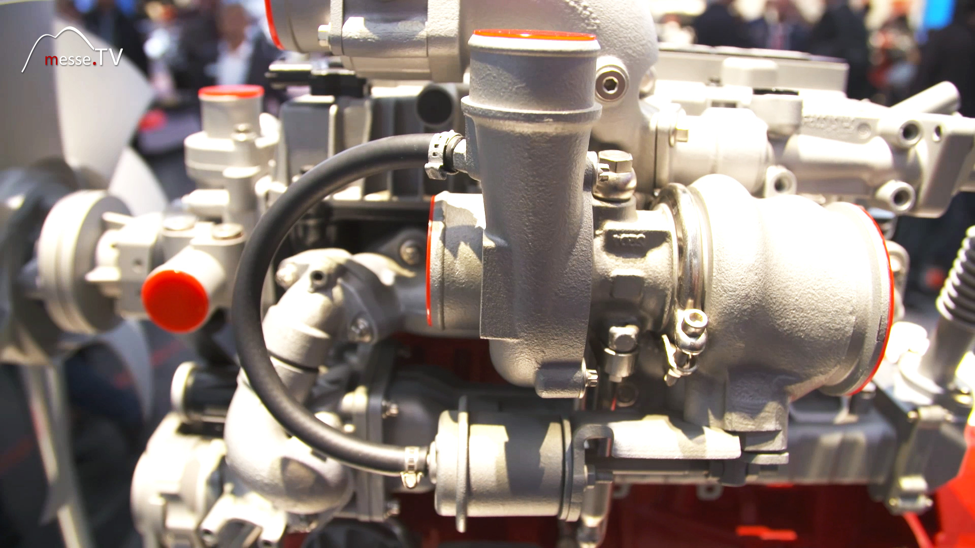 DEUTZ engine detail view bauma Munich