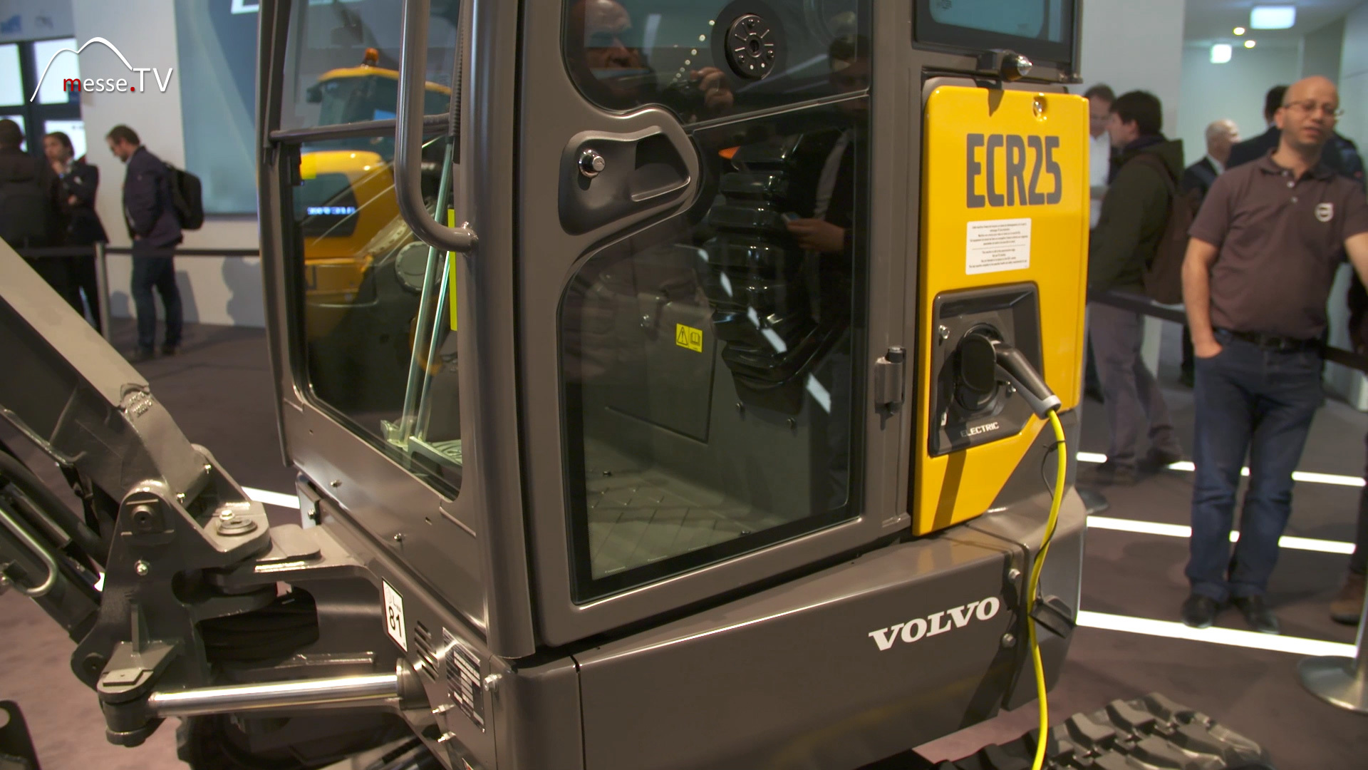 Excavator fully electric VOLVO bauma 2019