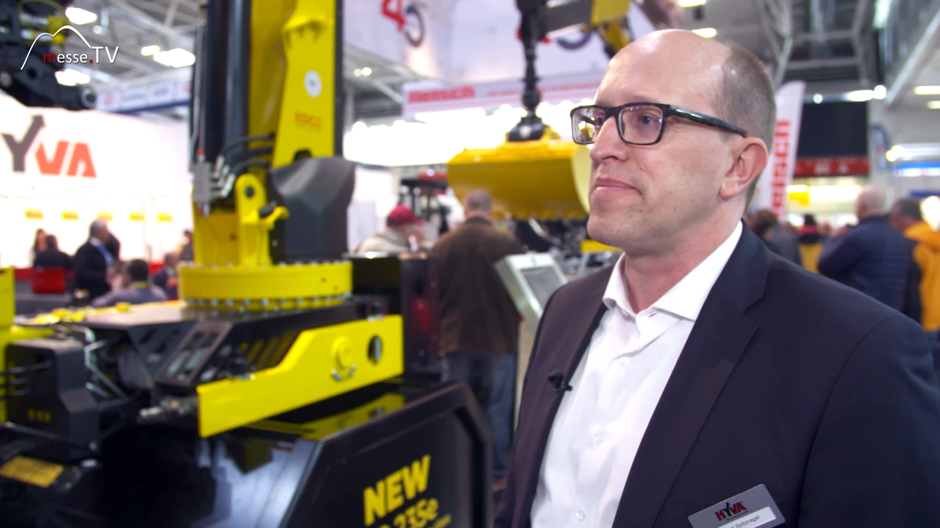 HYVA crane Patrick Spitznagel managing director bauma Munich