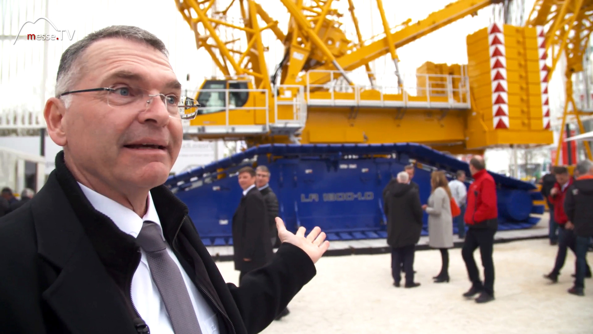 Interview LIEBHERR Sales Promotion Wolfgang Beringer MesseTV