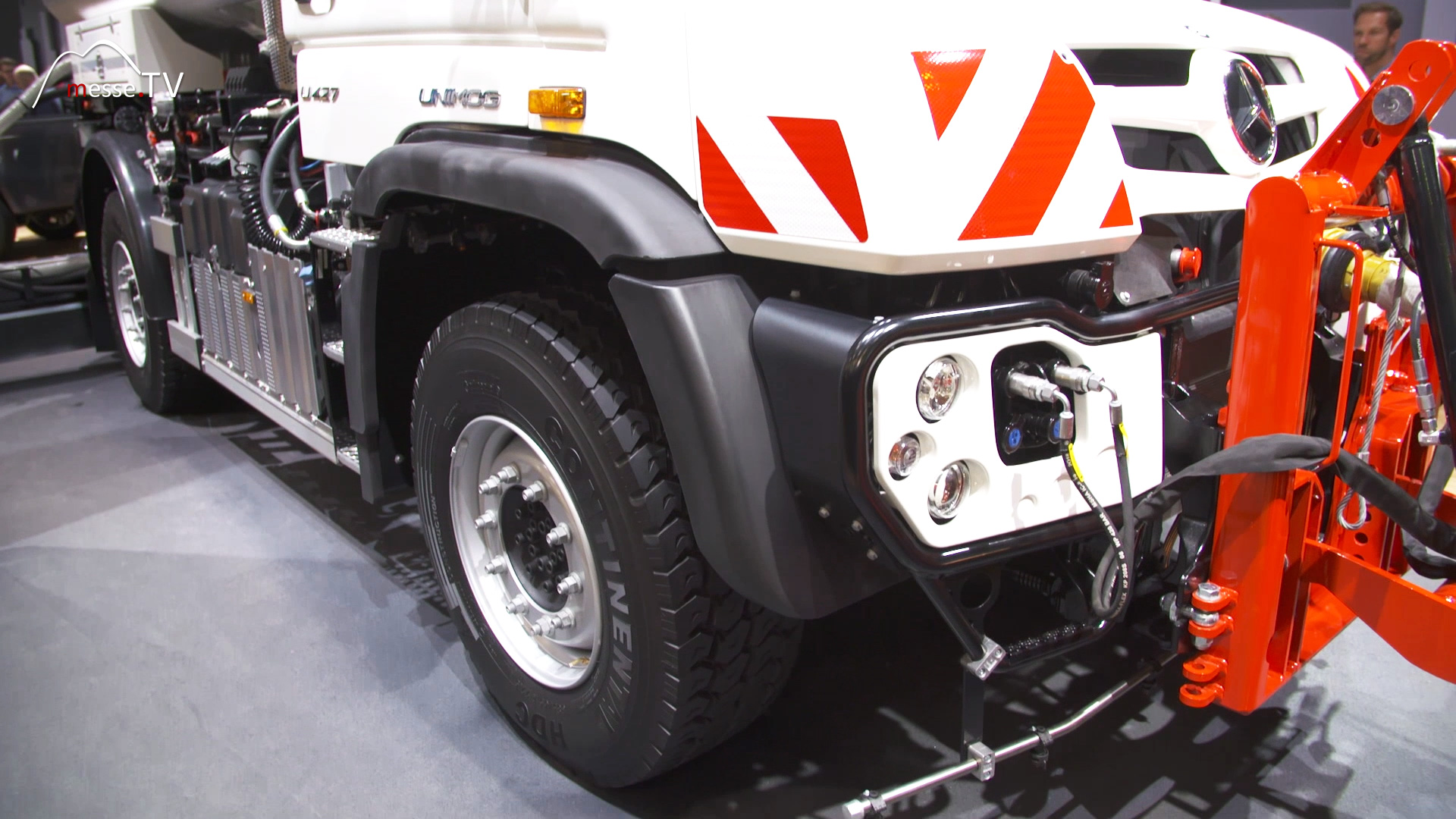 Mercedes Benz Unimog implement carrier