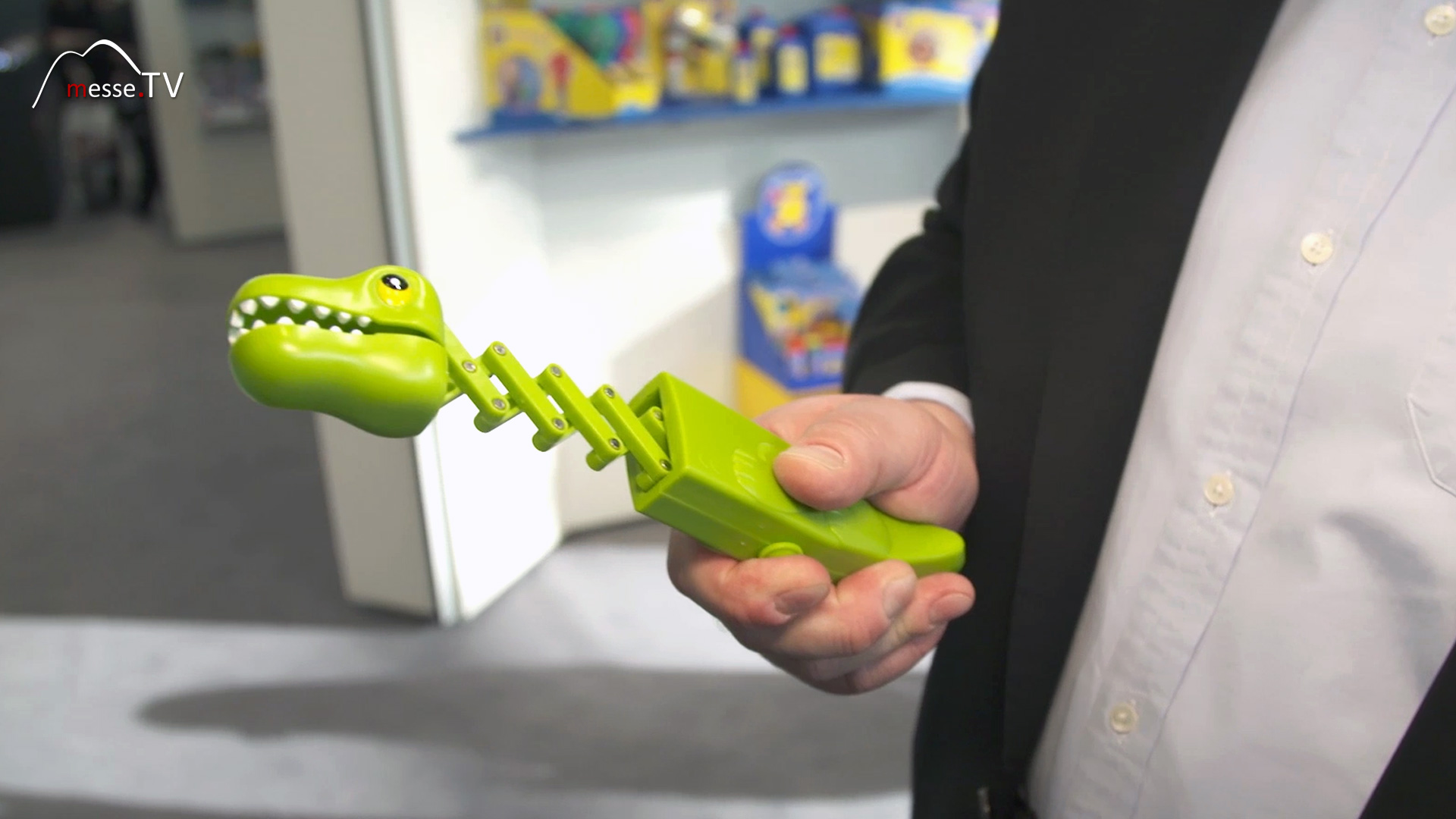 Pustefix Bubblegator crocodile Spielwarenmesse