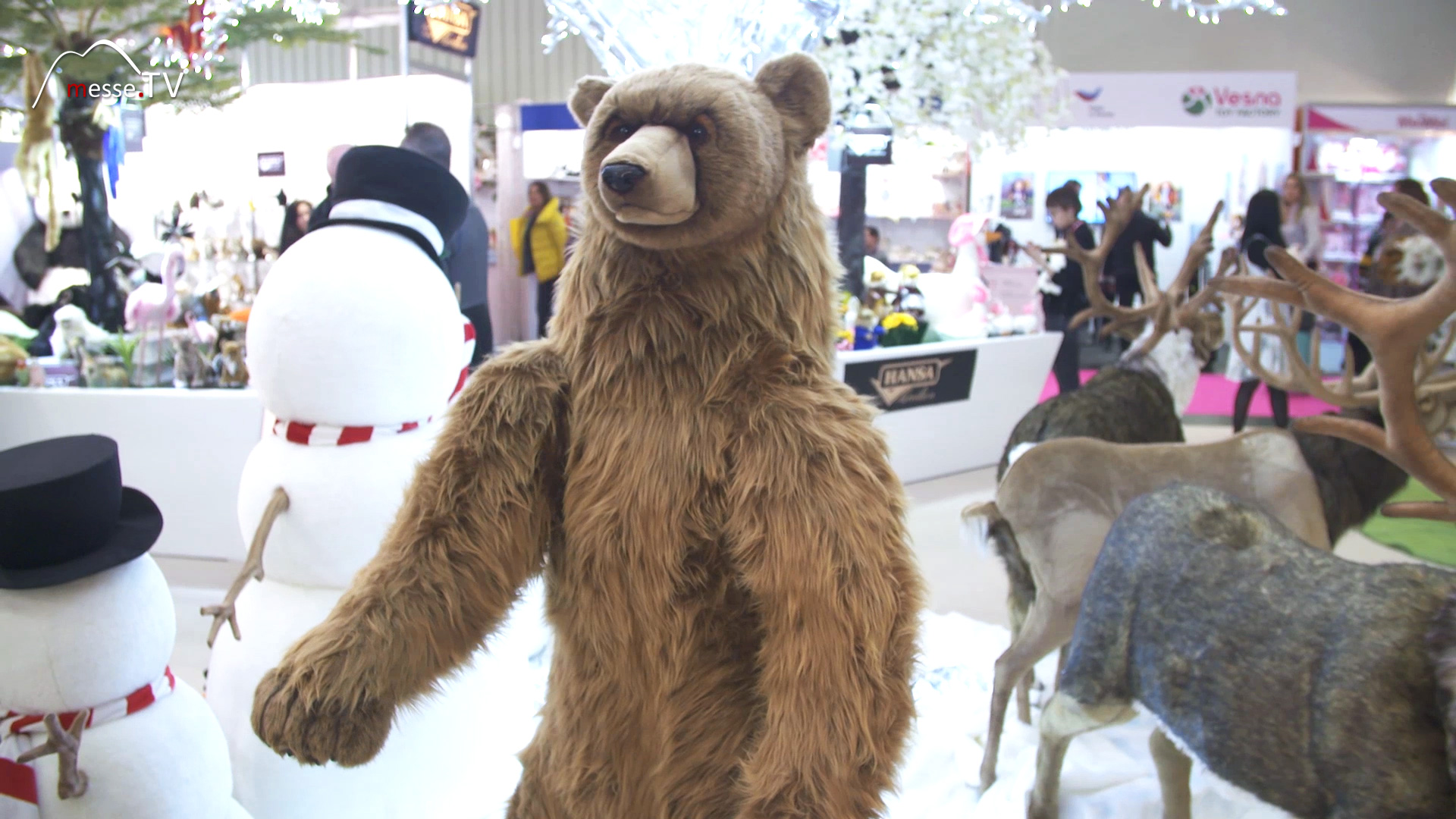 realistic stuffed animal bear Hansa Creation