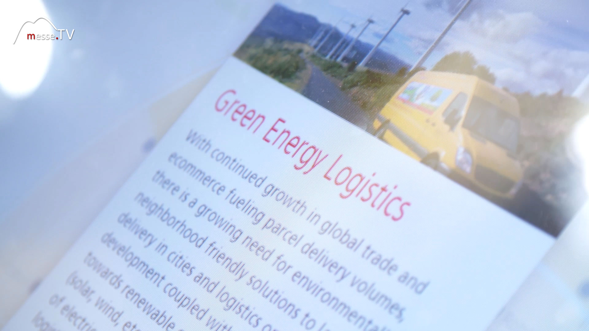 DHL Group Trend Radar Green Energy Logistics