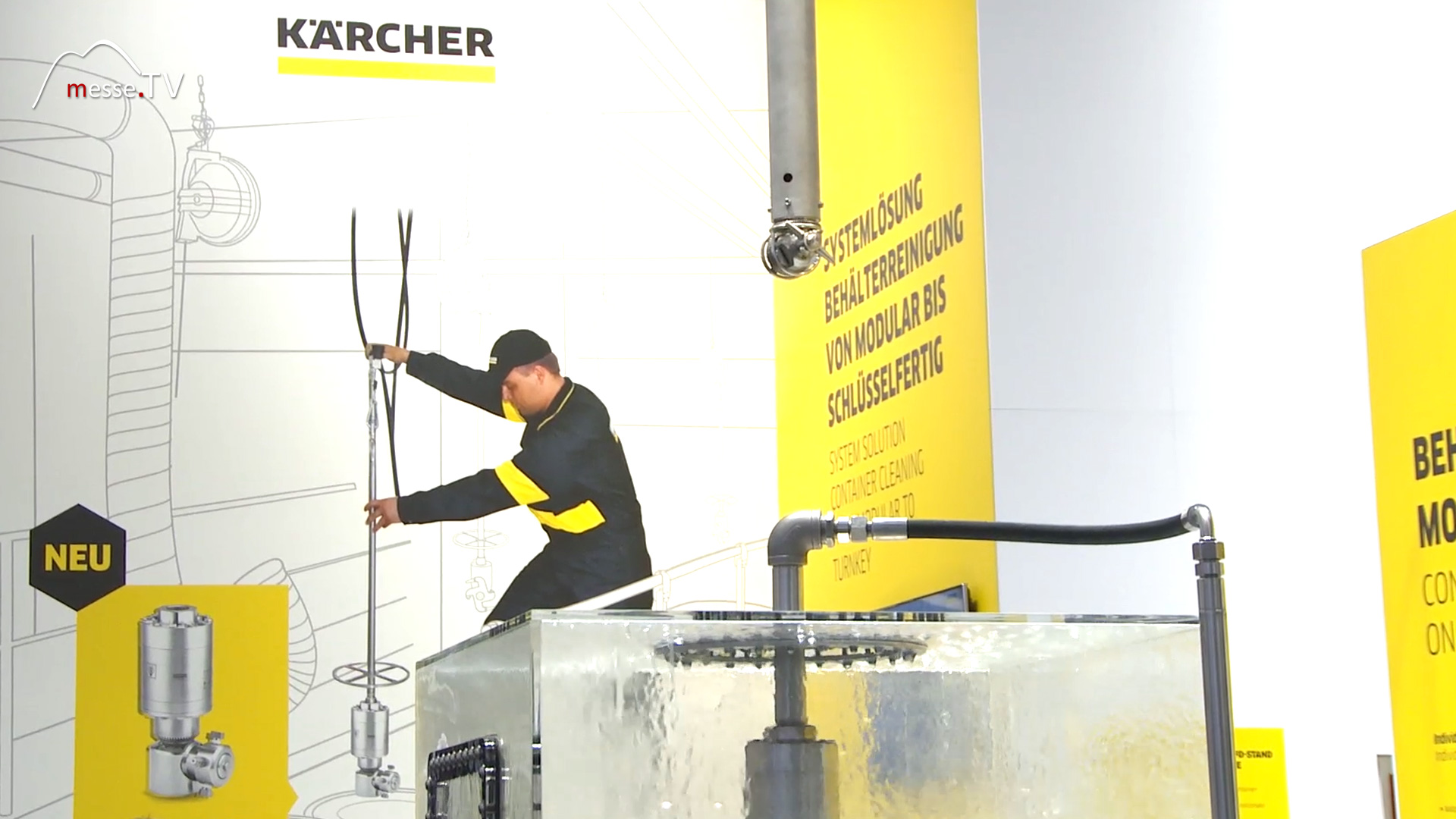 Kaercher booth transport logistic 2019 Munich Trade Fair