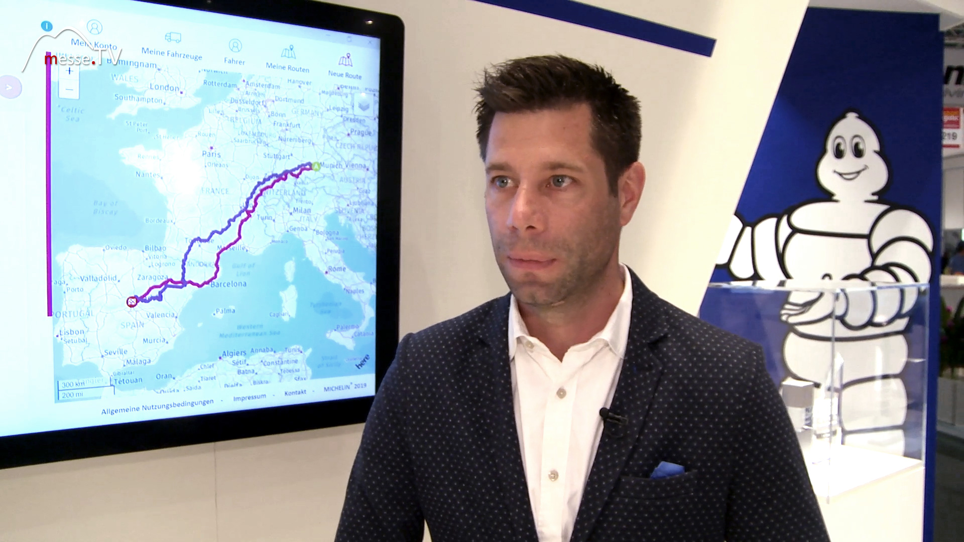 MesseTV MICHELIN transport logistic 2019 Munich Trade Fair