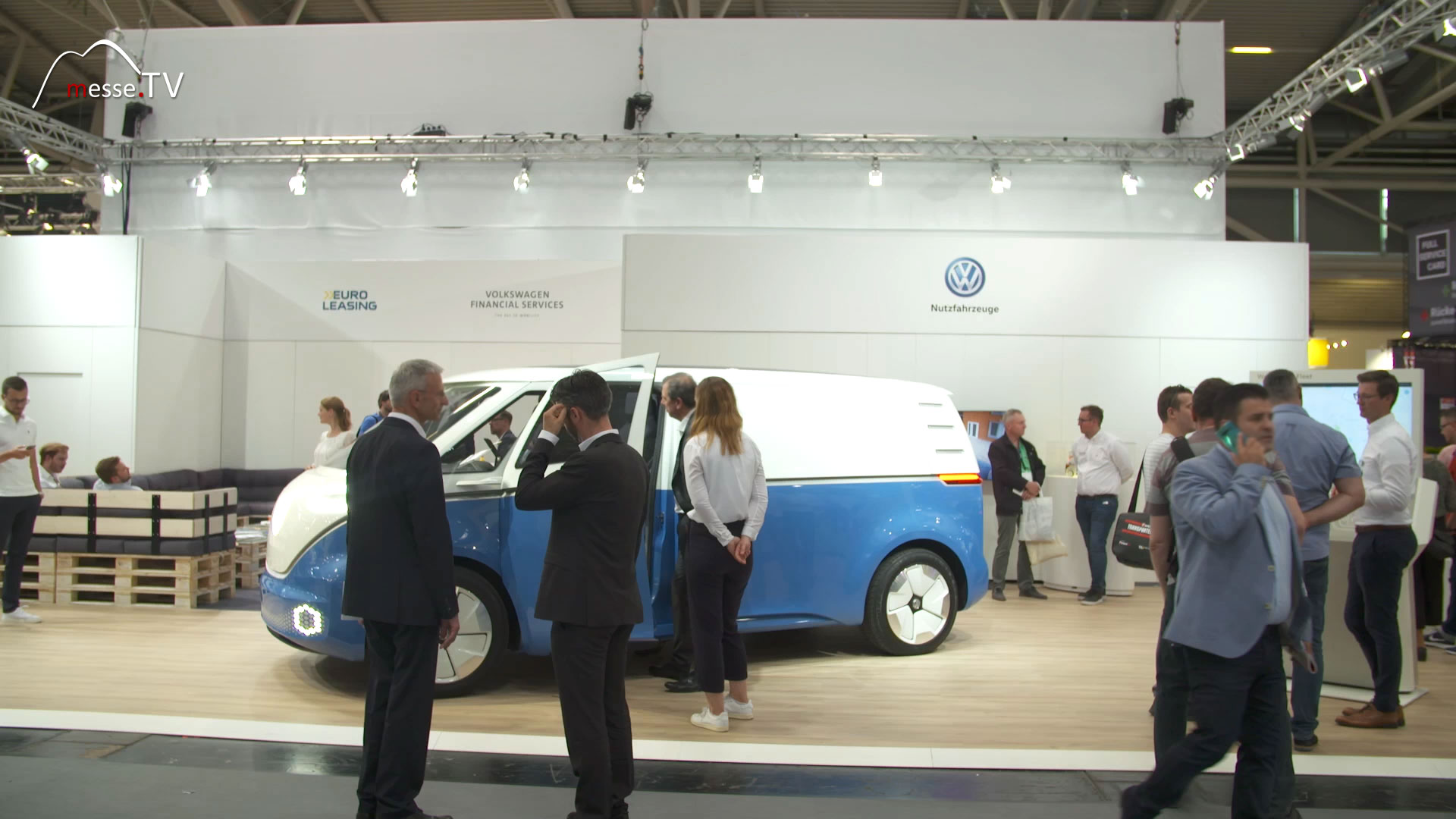 VW commercial vehicles booth transport logistic 2019 Munich Trade Fair