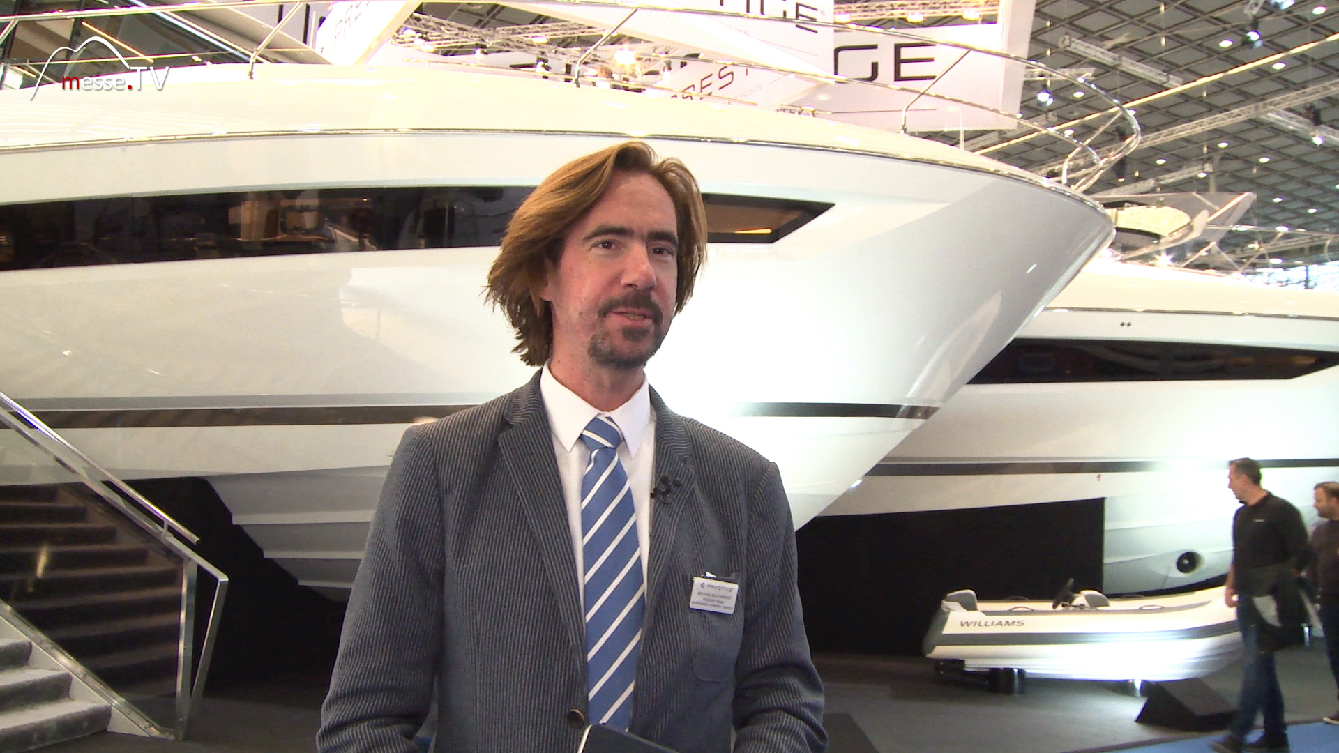 MesseTV interview Fabian Fischer Prestige boat 2020