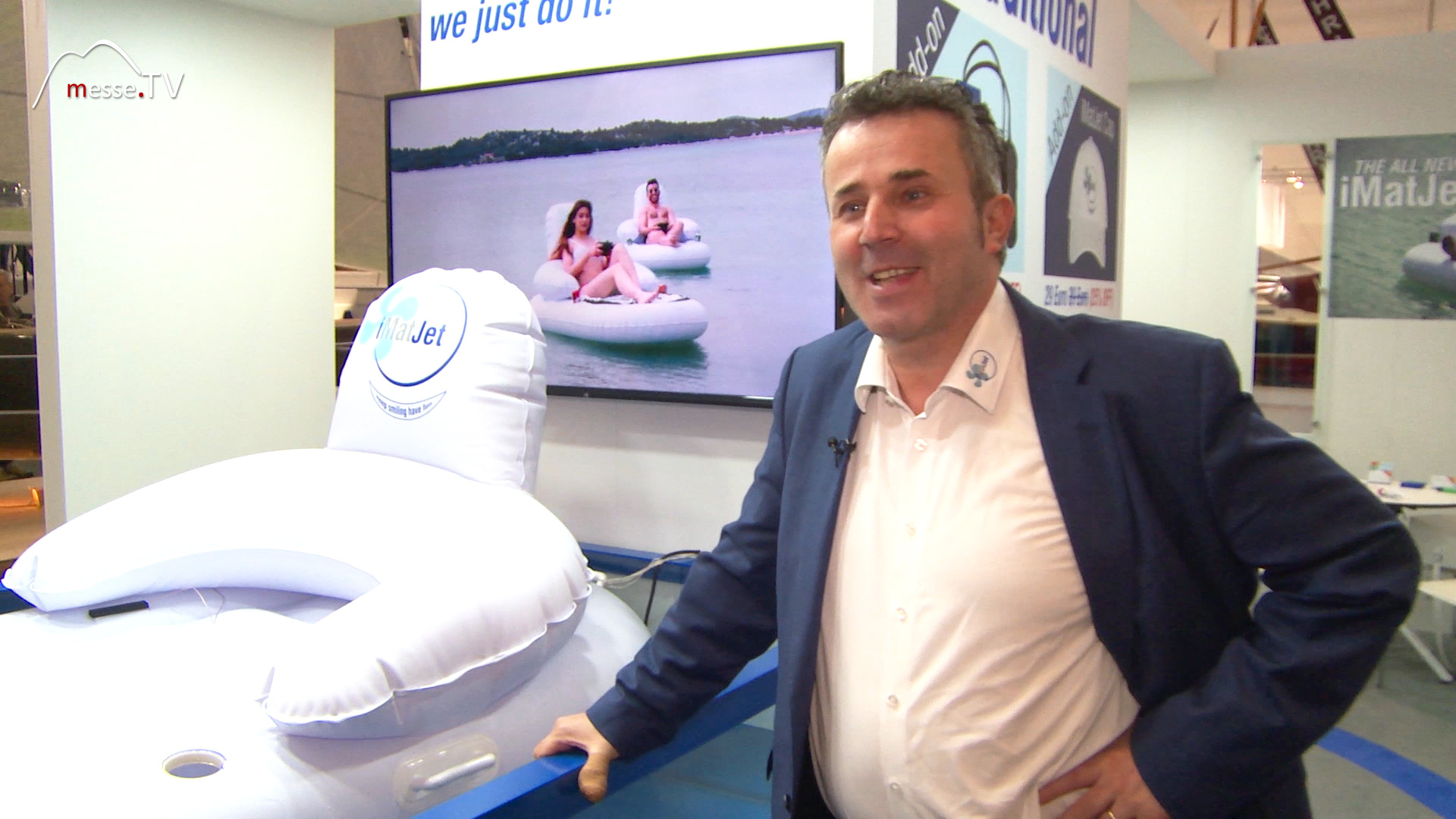 MesseTV interview Ivica Mataija Imtech boat