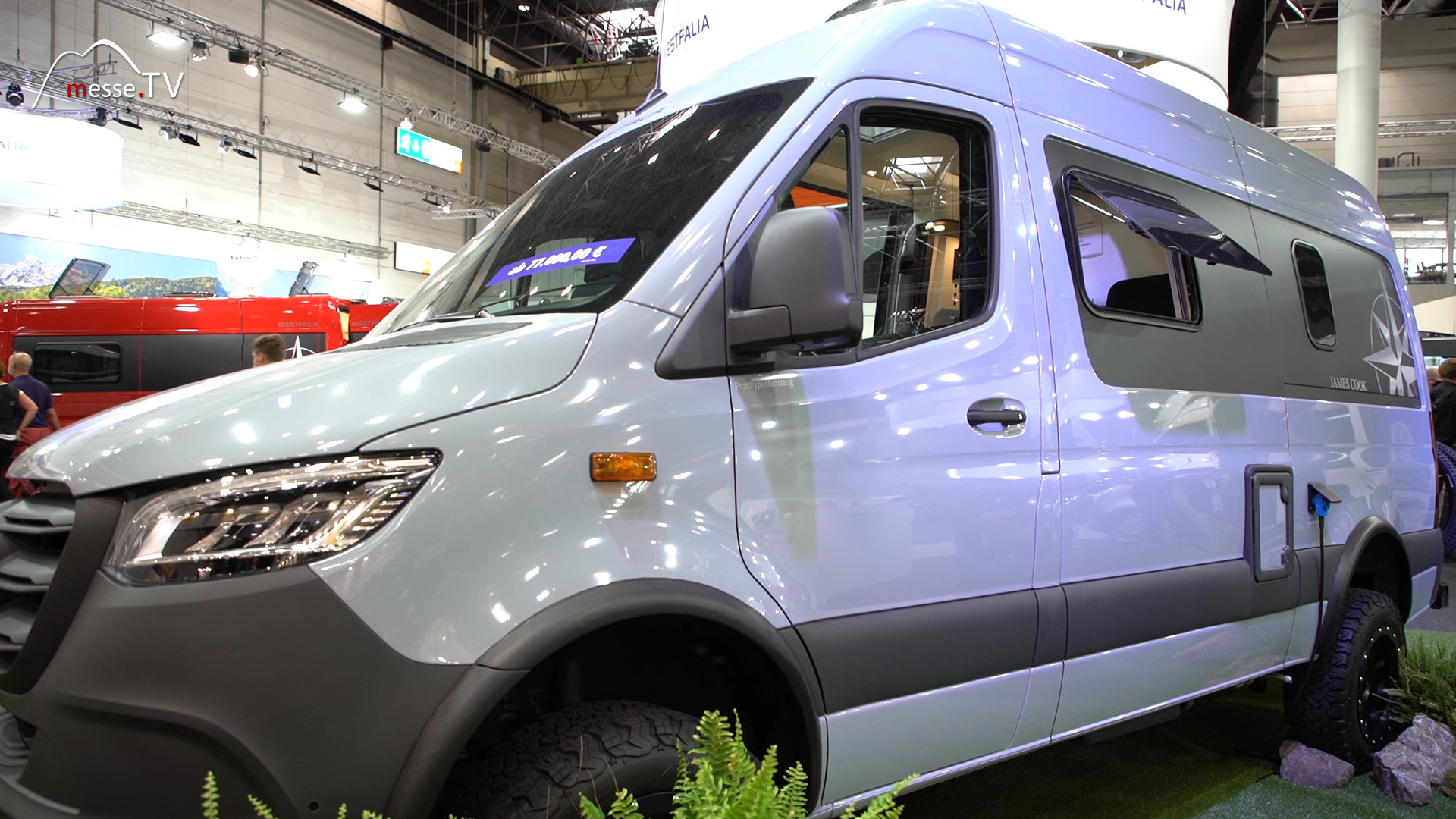 MesseTV report Columbus Westfalia Caravan Salon fair Dusseldorf