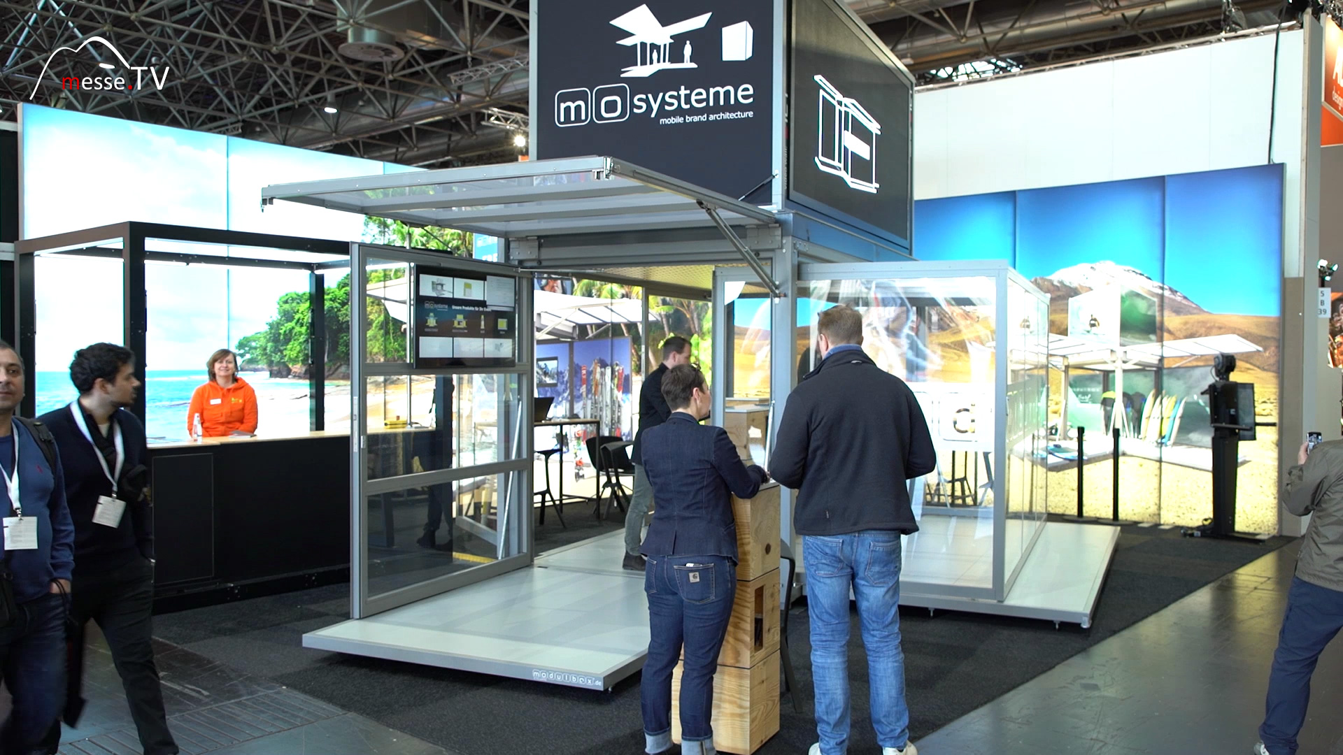 Modulbox mobile space Euroshop Dusseldorf Trade Fair
