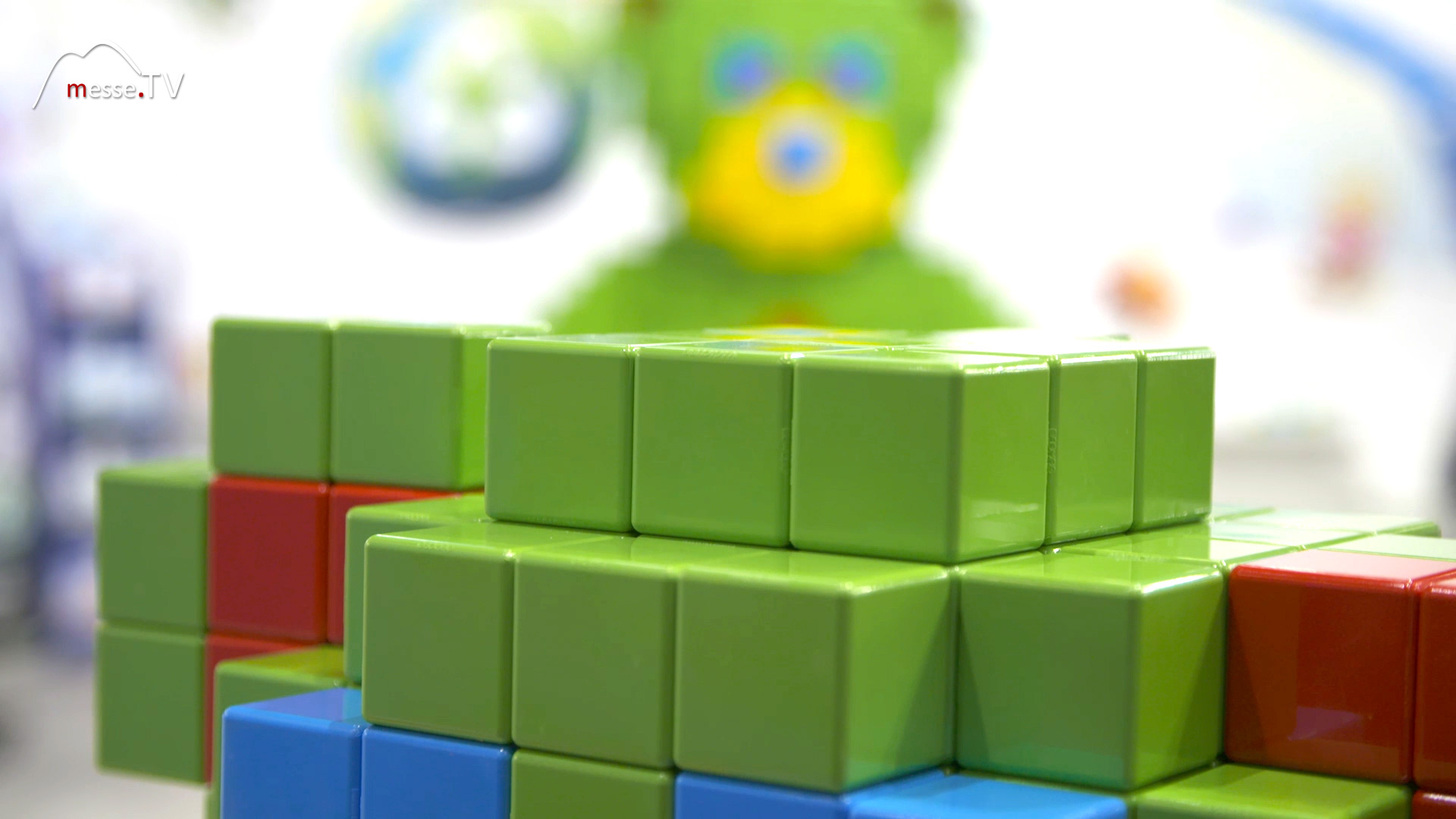 Geomag building blocks recycled plastic