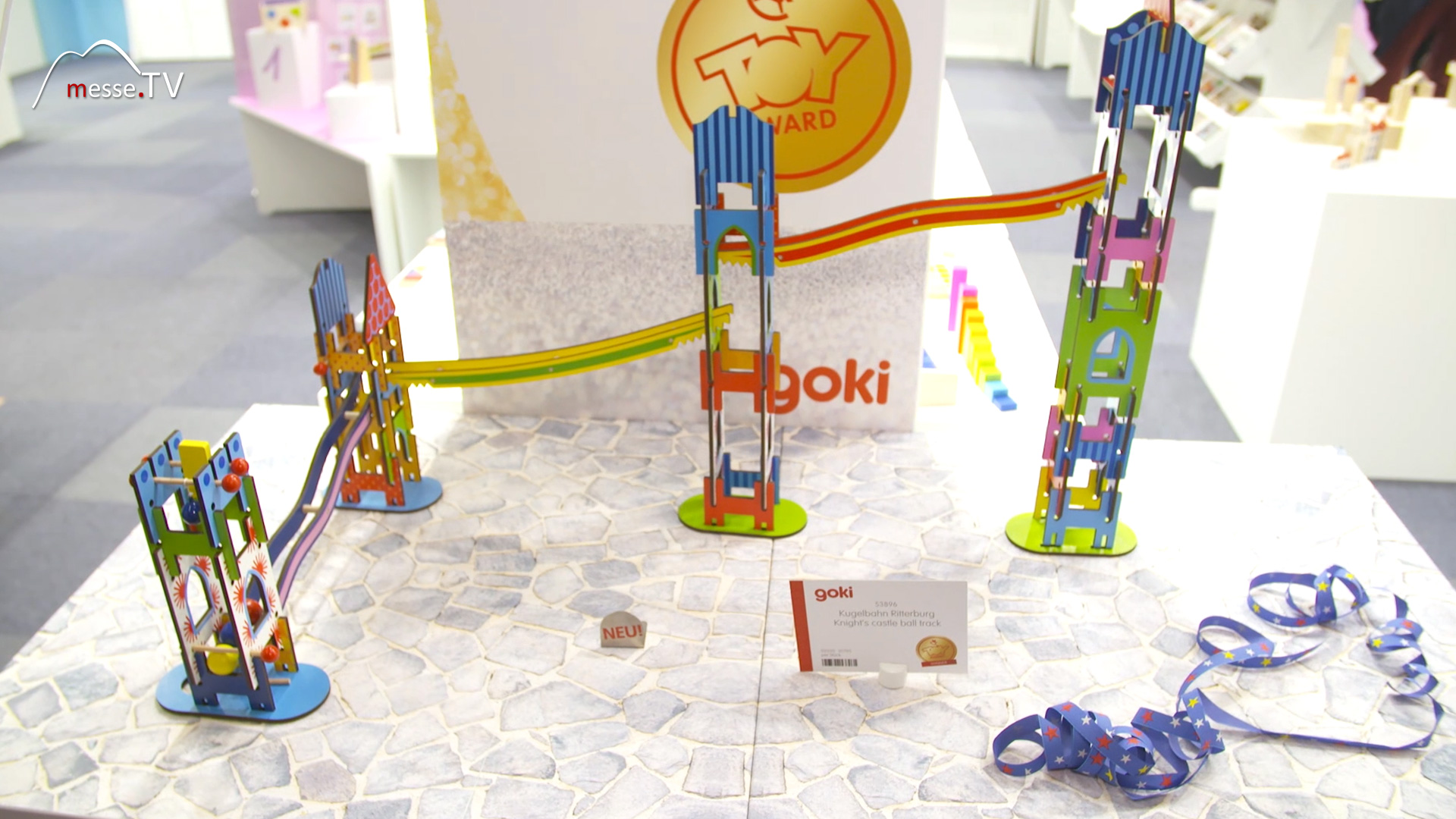 Goki Kitterburg Ball Track ToyAward Winner