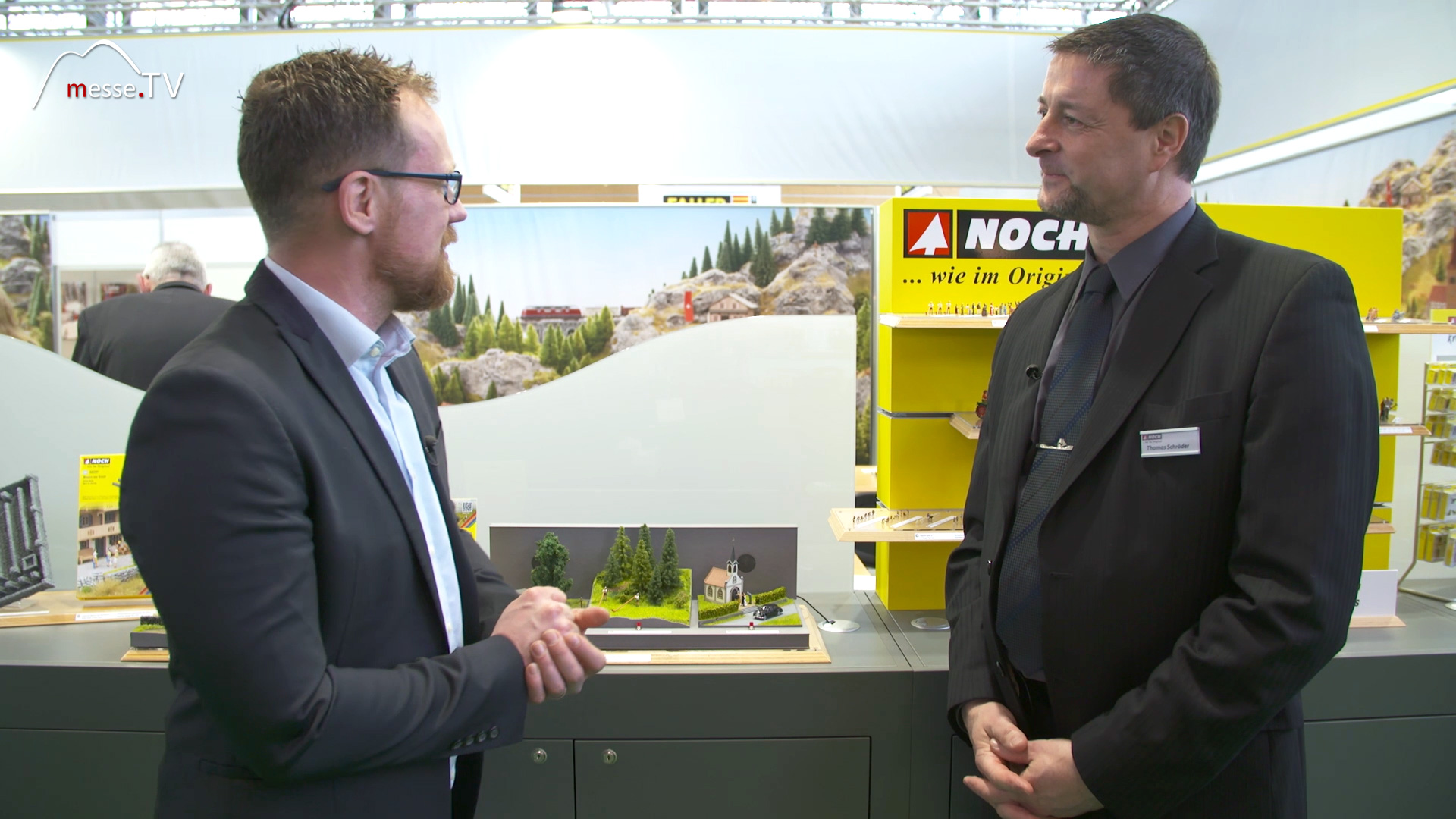 Interview Noch model building Spielwarenmesse 2020