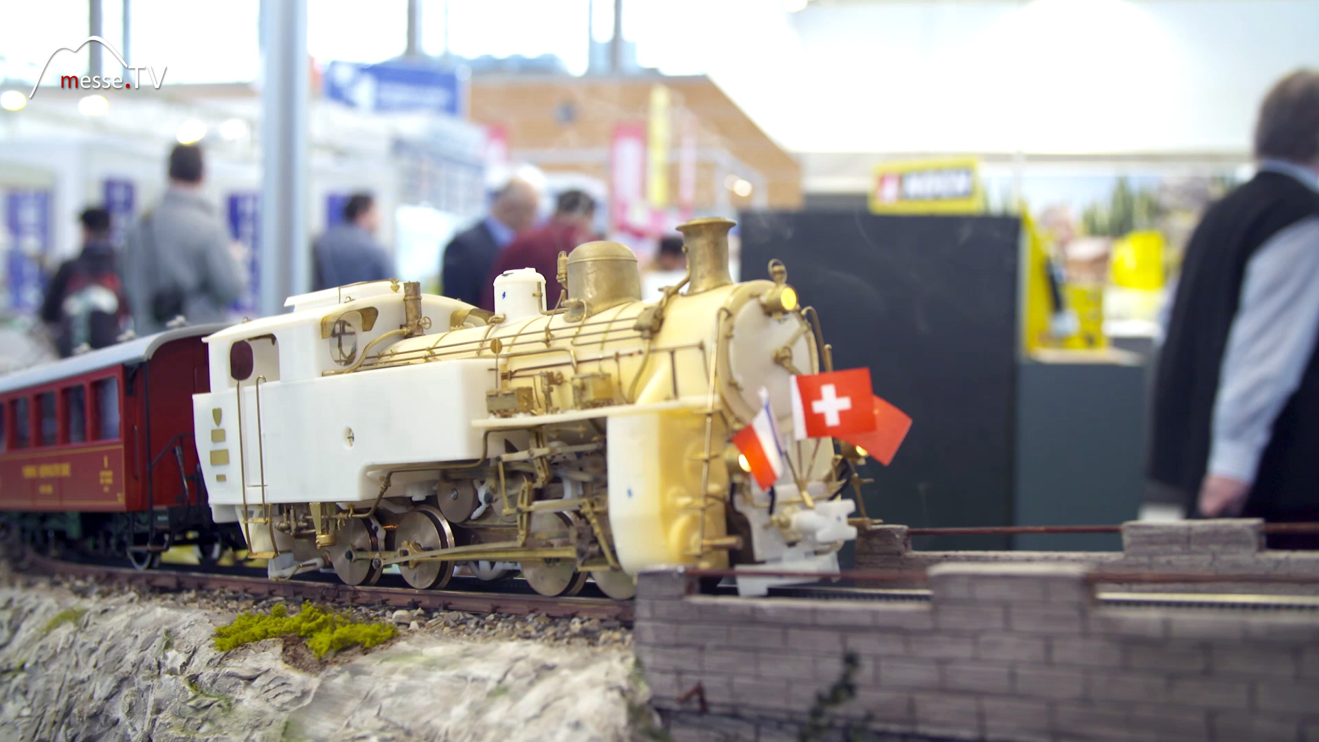 LGB Prototype Cogwheel Locomotive Furka Mountain Track