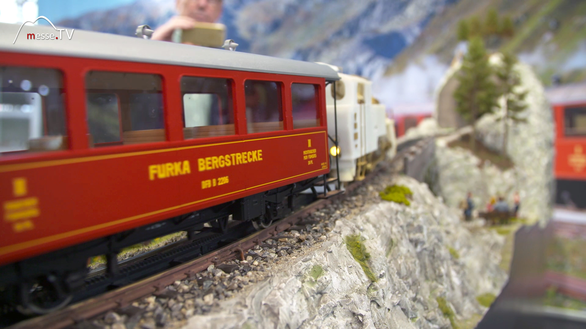 Locomotive Switzerland Furka Mountain Track Model LGB Maerklin