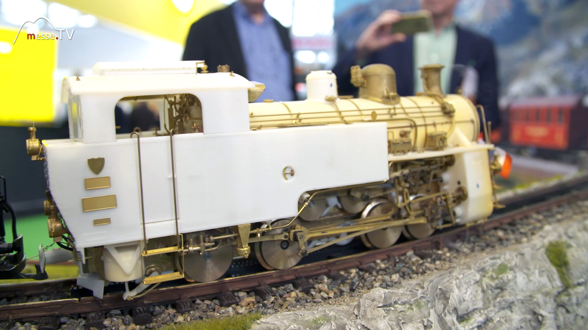 Model LGB Furka Bergstrecke functional pattern locomotive brass plastic