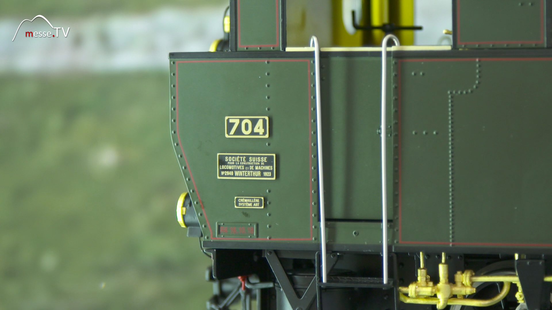Model train detail shot LGB Maerklin