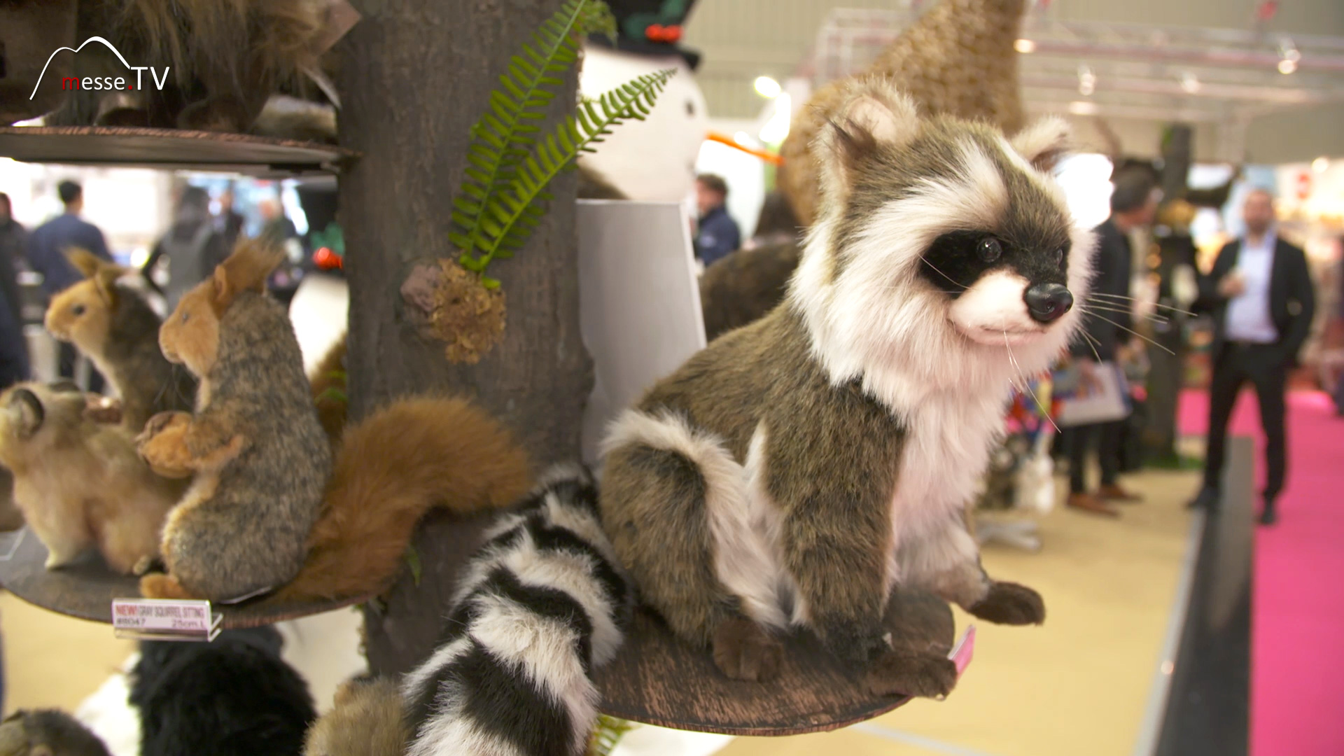 Soft toy raccoon Hansa Creation