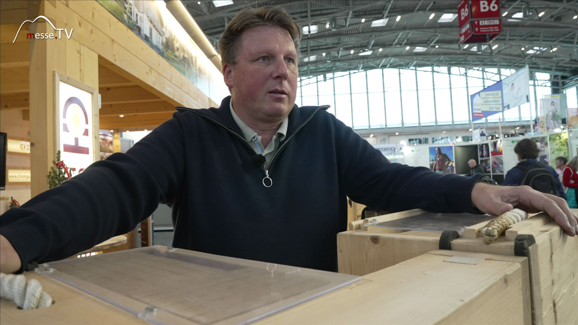 Building a log house